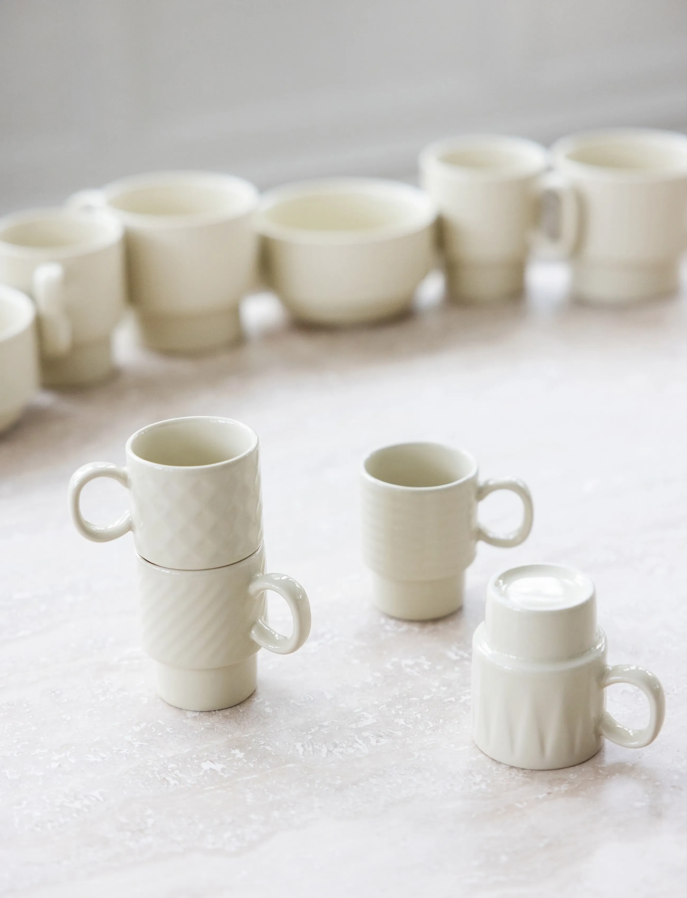 Sagaform Coffee & More Espressokrus, 4-Pak, One Size, Cream, Kopper Og Krus > Espressokopper, Unisex
