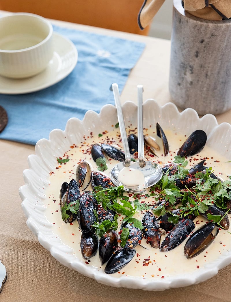 Sagaform - Dagny deep plate big - tiefe teller - white - 1