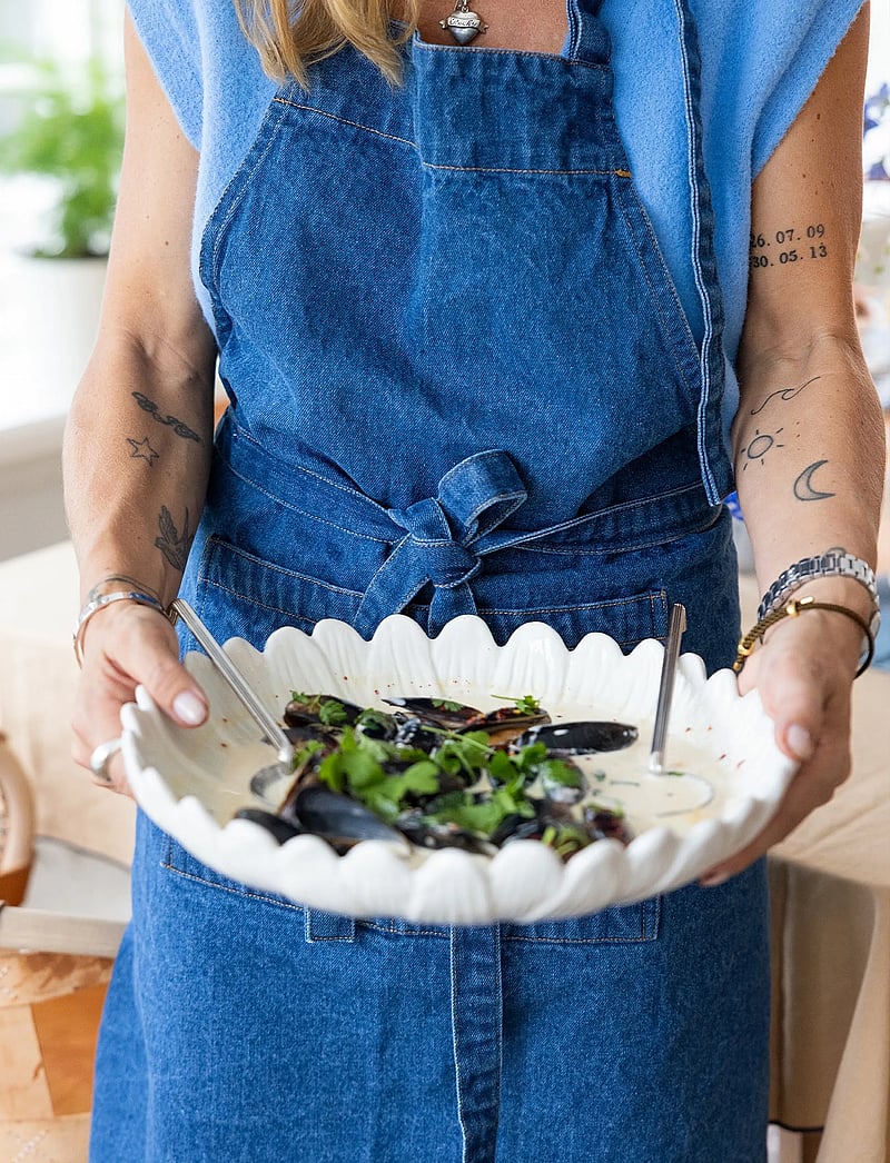 Sagaform - Dagny deep plate big - tiefe teller - white - 2