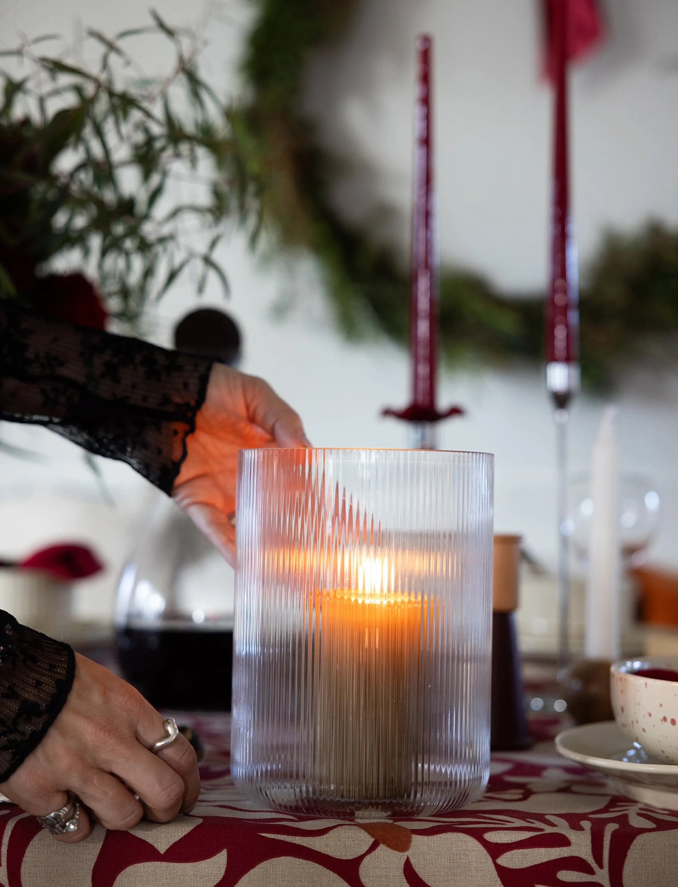 Sagaform - Blanka vase/wine cooler - vīna karafes - clear - 3