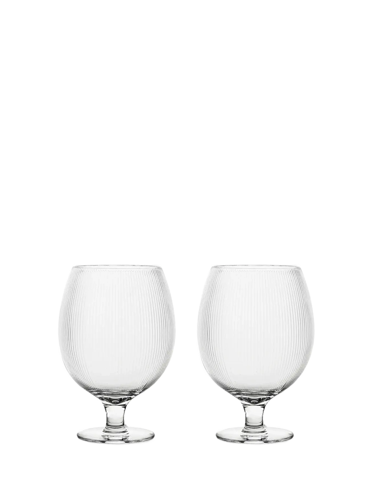 SAGAFORM Glas Til Øl, 2-Pak CLEAR - 50 CL - Unisex