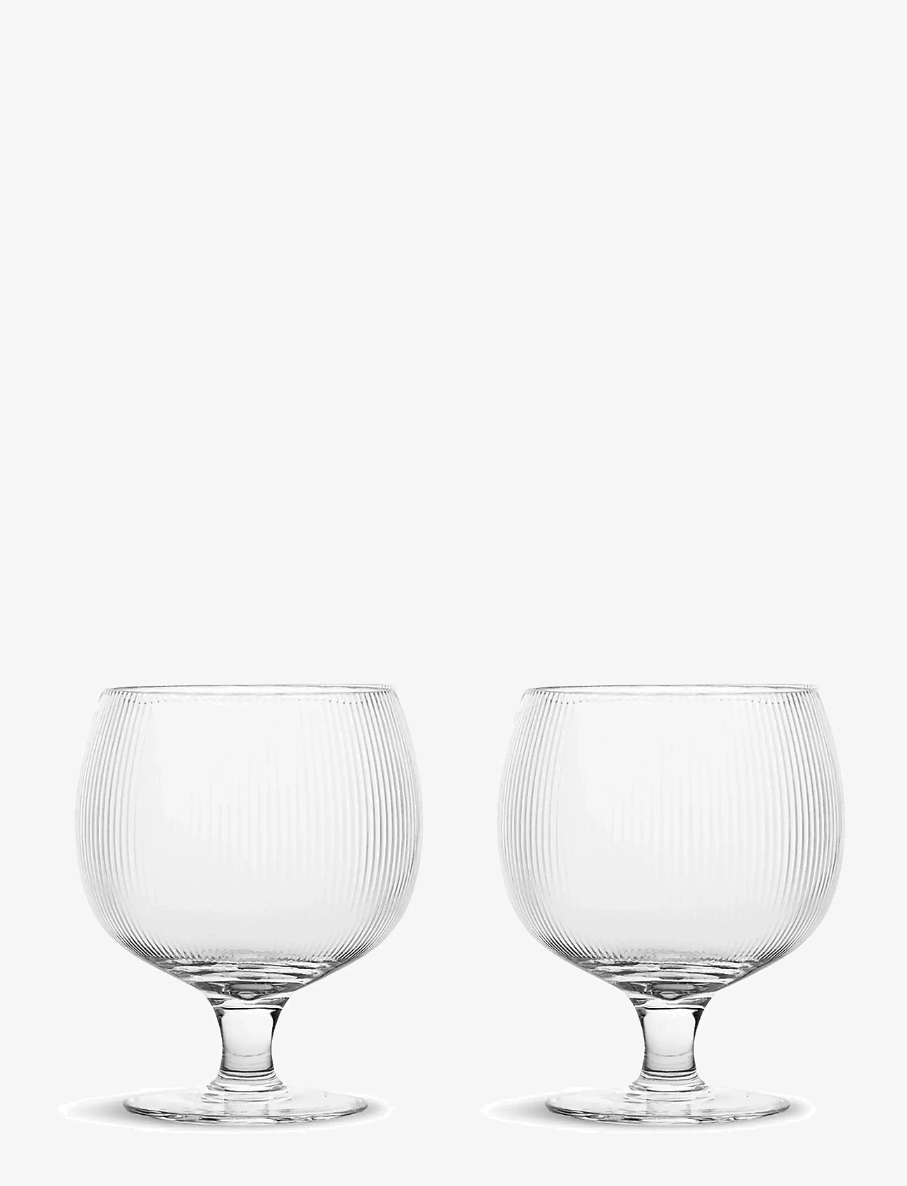Sagaform - Blanka wine glass, 2-pcs - rotweingläser - clear - 0
