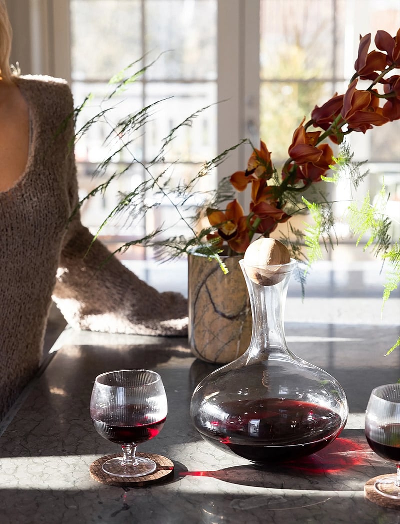 Sagaform - Blanka wine glass, 2-pcs - rotweingläser - clear - 2