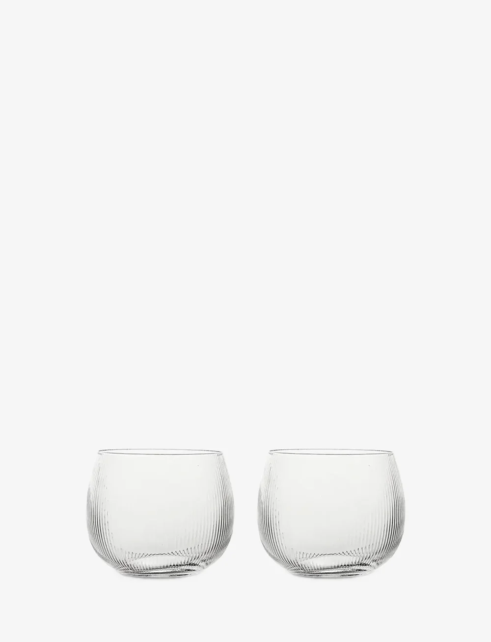 Sagaform - Blanka water glass, 2-pcs - osta hinna alusel - clear - 0