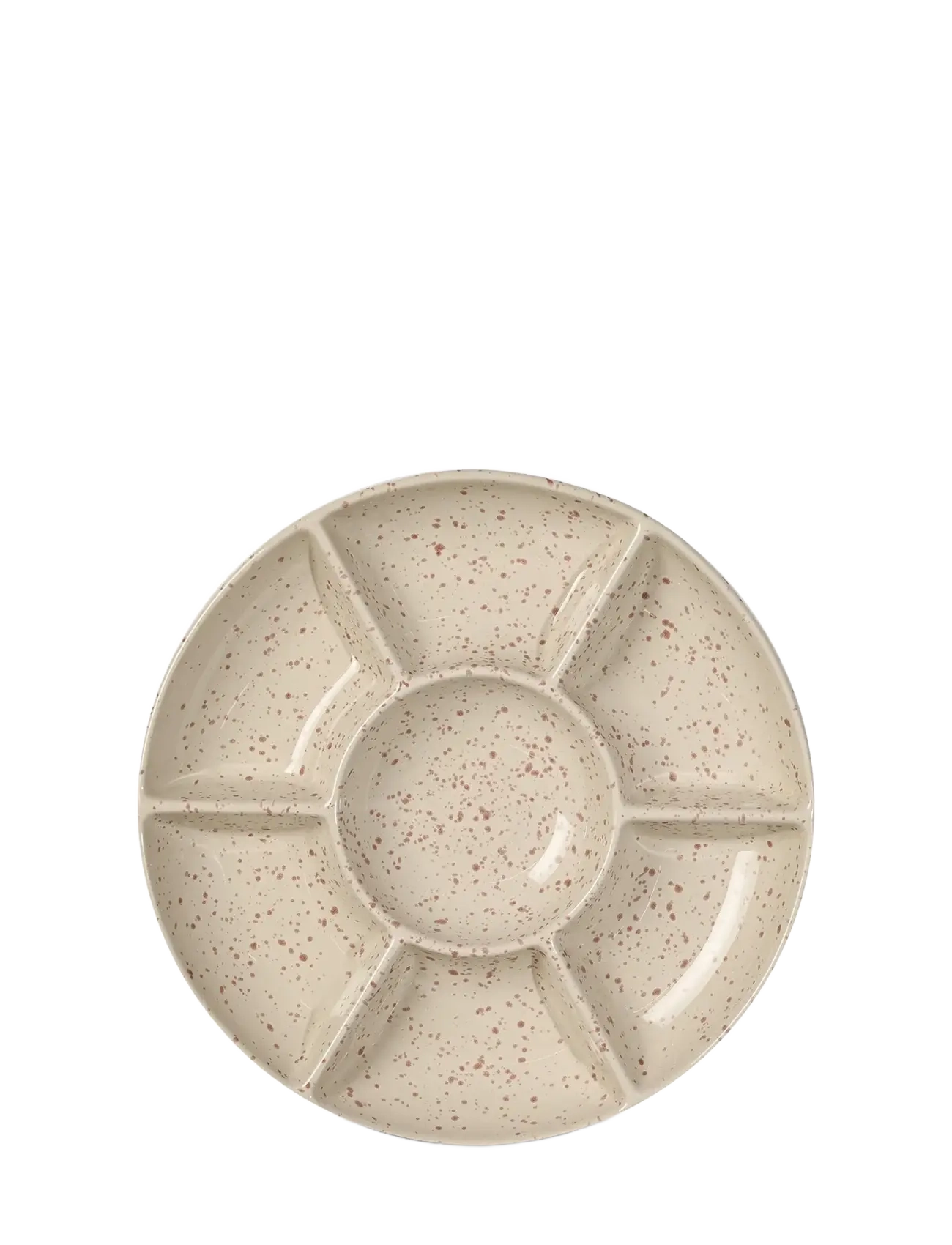 SAGAFORM Ditte Serveringsfad Beige - H:3.5CM B:26CM - Unisex