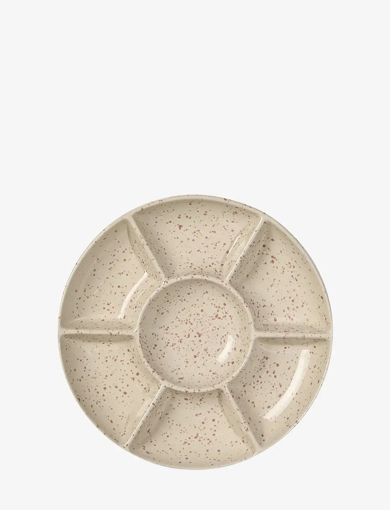 Sagaform - Ditte serving plate - nach preis einkaufen - beige/bordeaux - 0