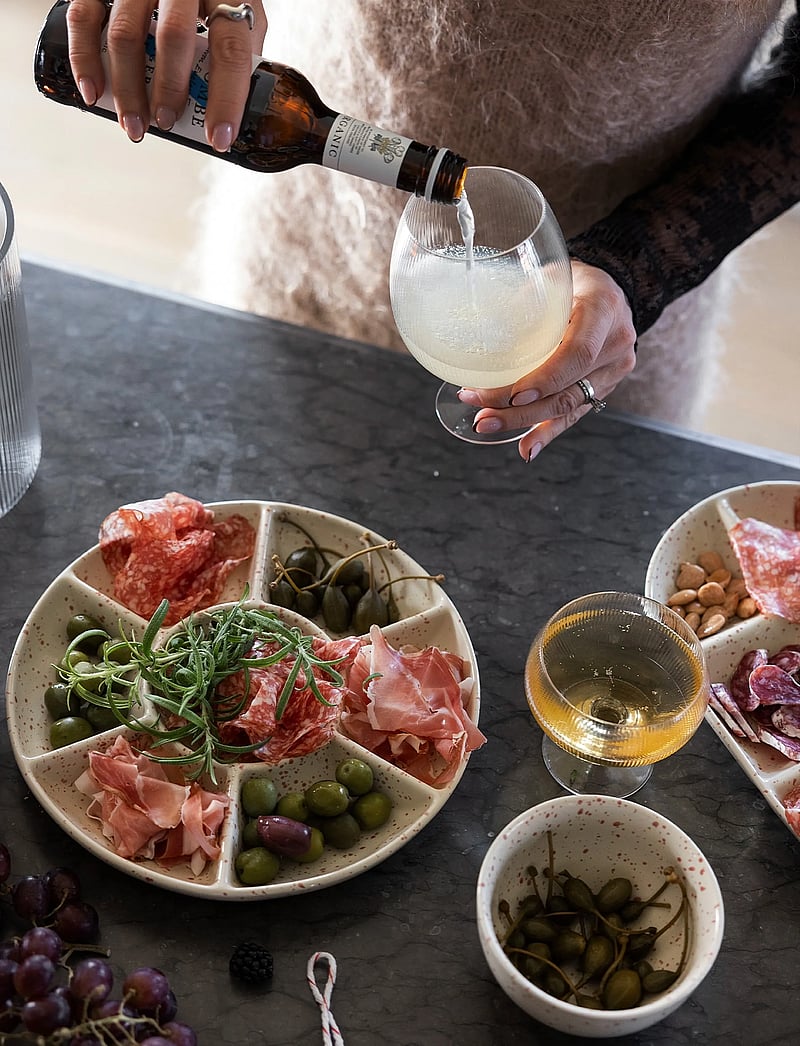 Sagaform - Ditte bowl, 2-pcs - hommikusöögikausid - beige/bordeaux - 3