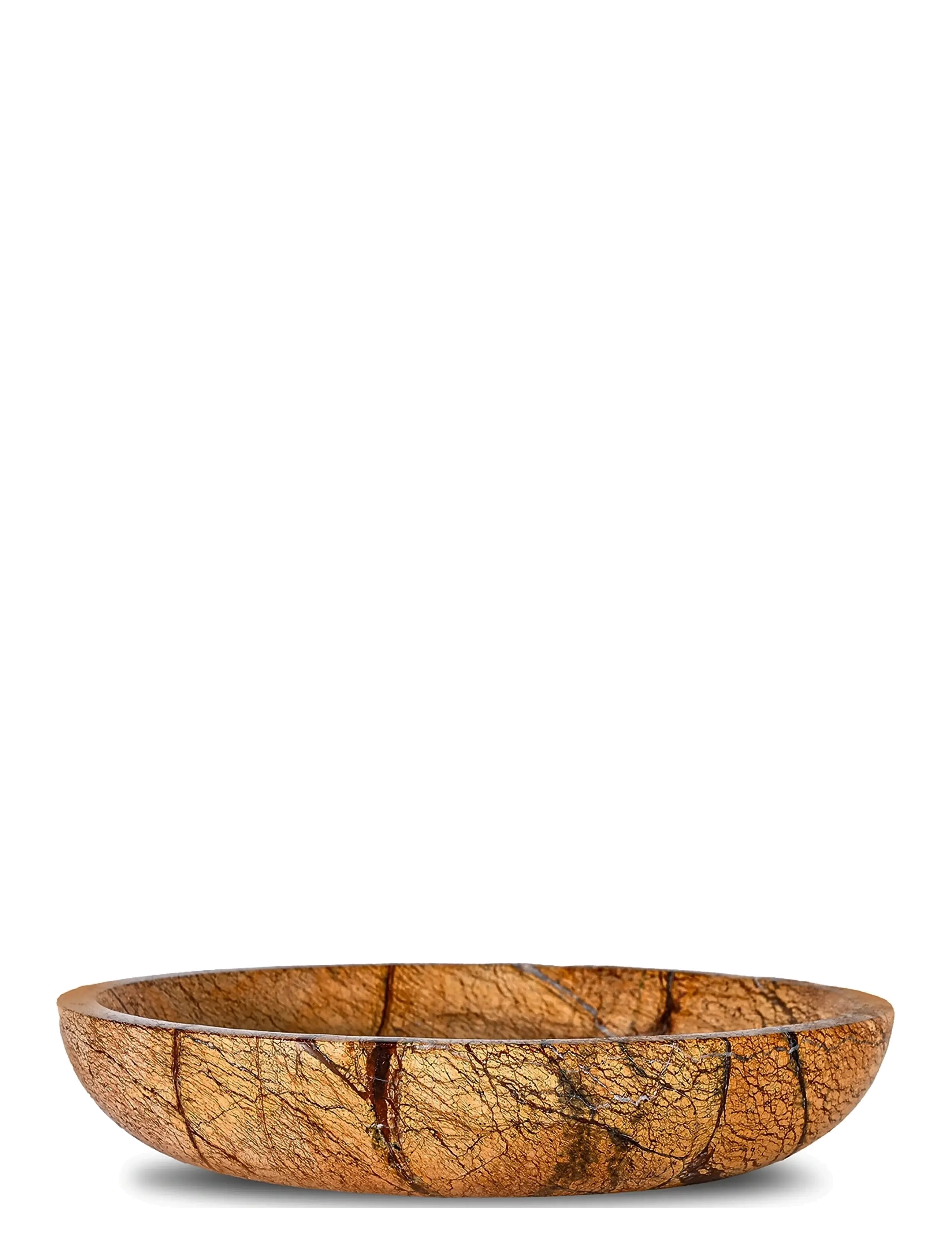 Sten skål stor - BROWN