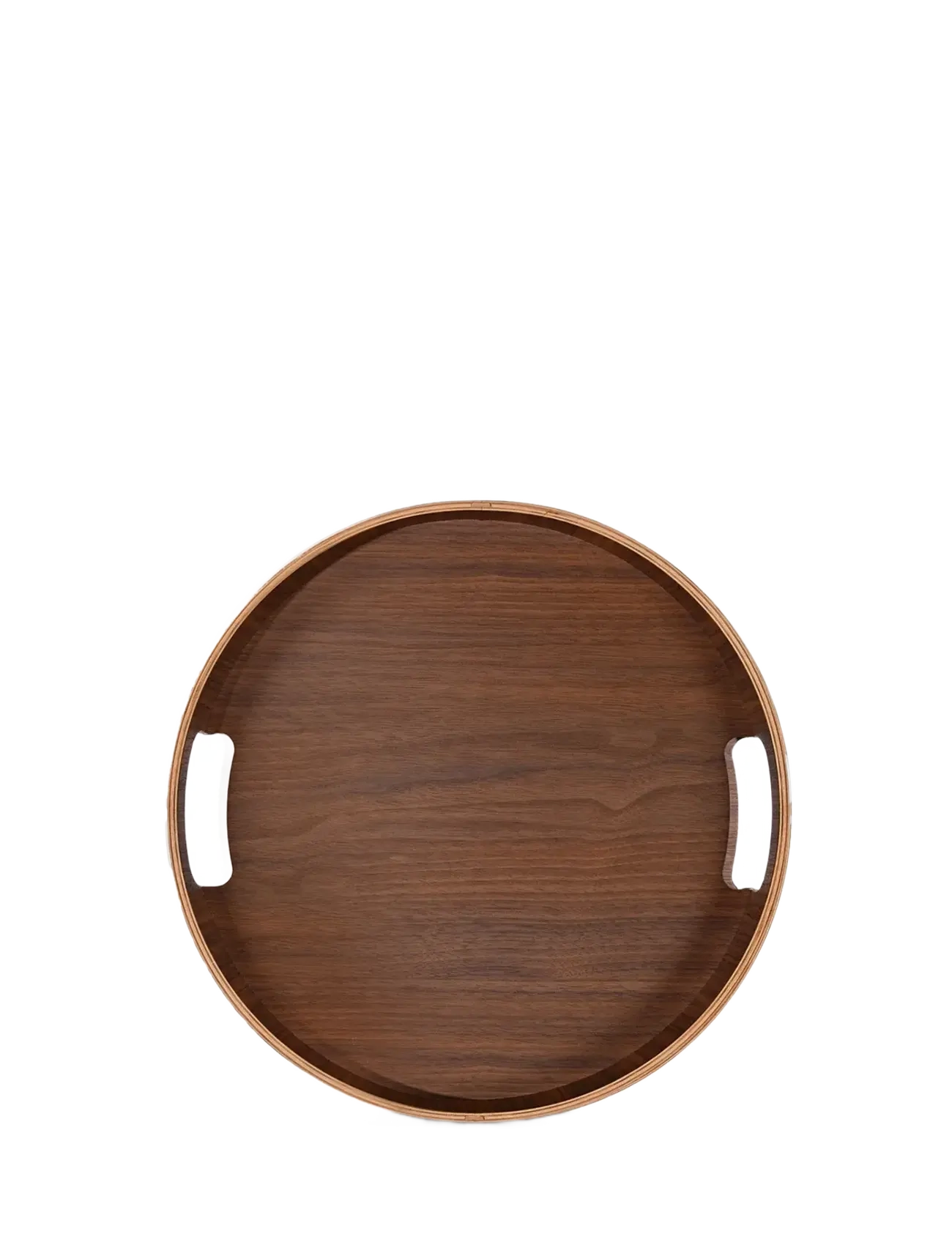 Sagaform Hanna rund bricka - Erbjudanden - DARK BROWN / brown