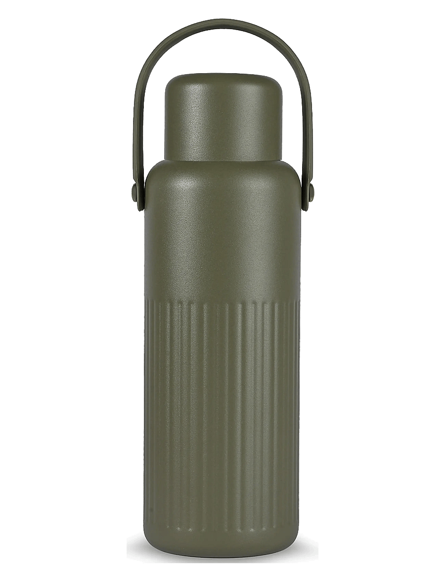 Sagaform - Theo thermal flask - termopudelid - green pantone 4228c - 1