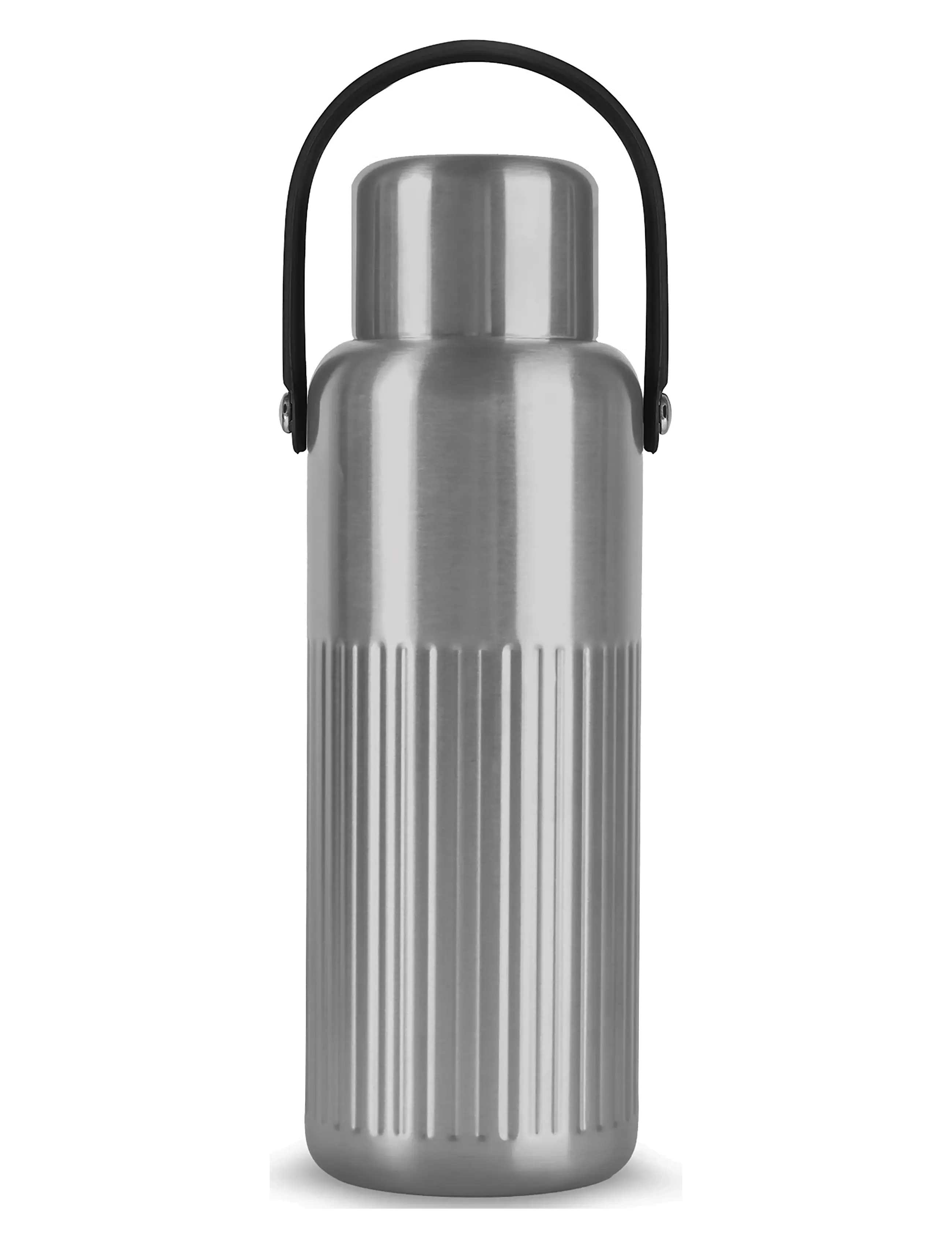 Sagaform Theo thermal flask - Termopudelid - SILVER / grey