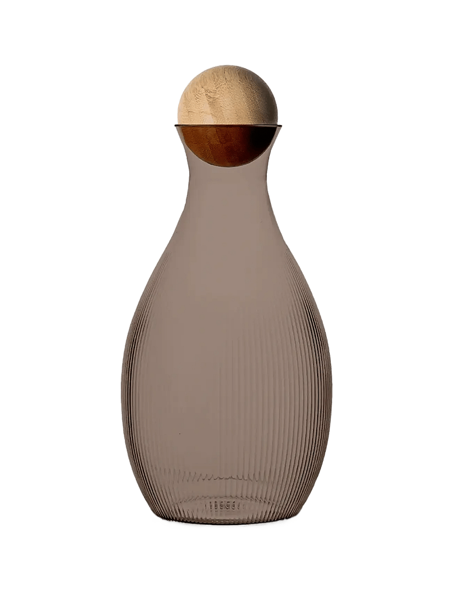 Sagaform - Billi carafe rPET - wasserkaraffen - brown - 1