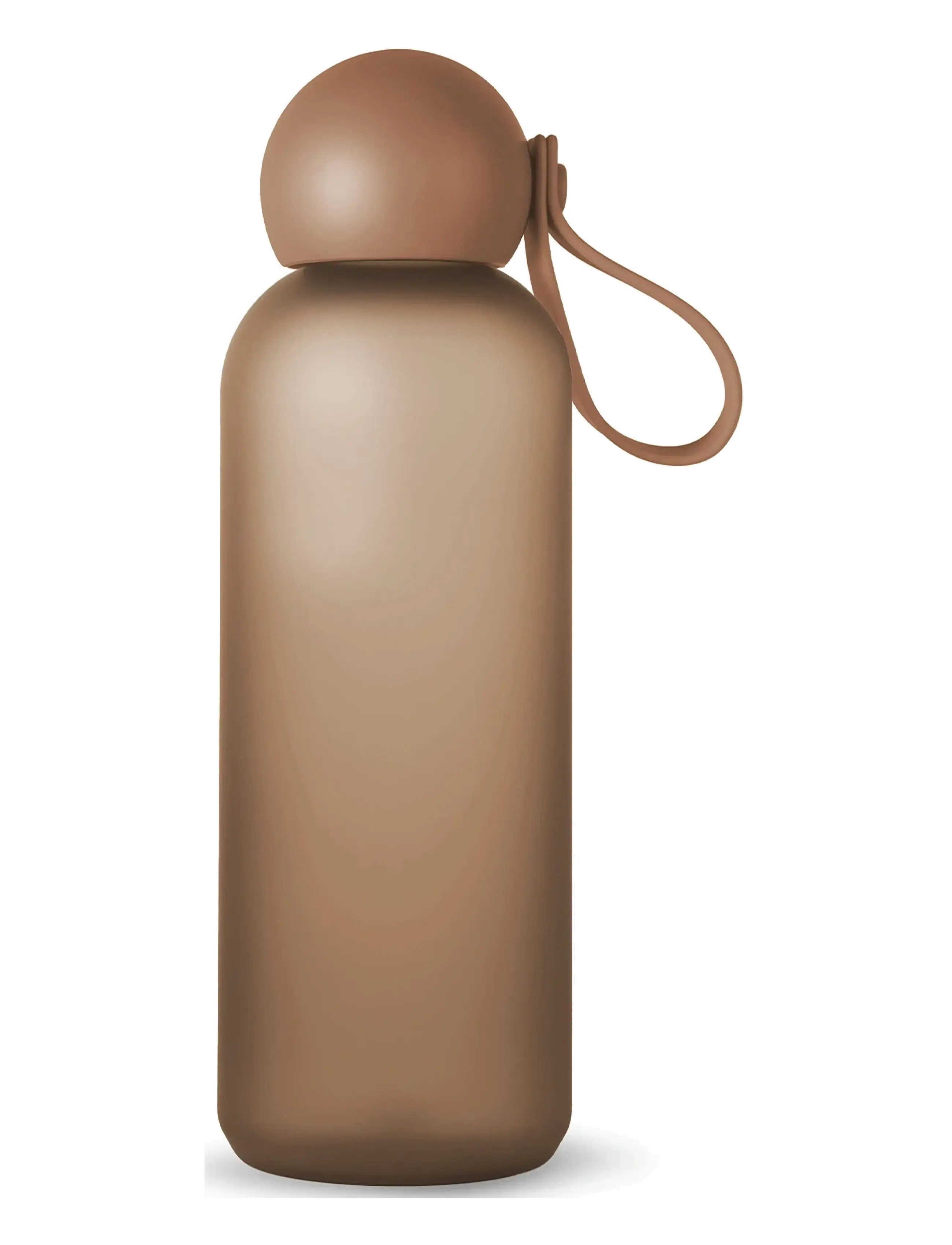 Sagaform Tom vattenflaska - Vattenflaskor - FUDGE PANTONE 4261C / brown