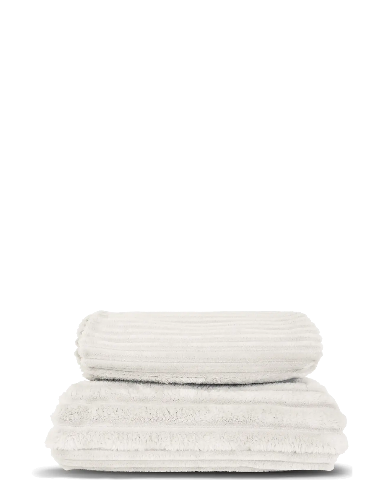 Sagaform Estella fleece plaid - Sagaform - OFF WHITE / white