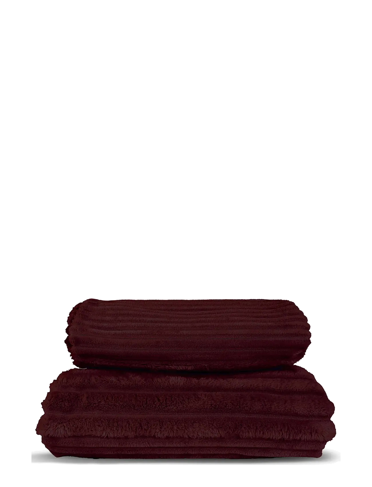 Sagaform Estella fleece plaid - Sagaform - BORDEAUX / burgundy