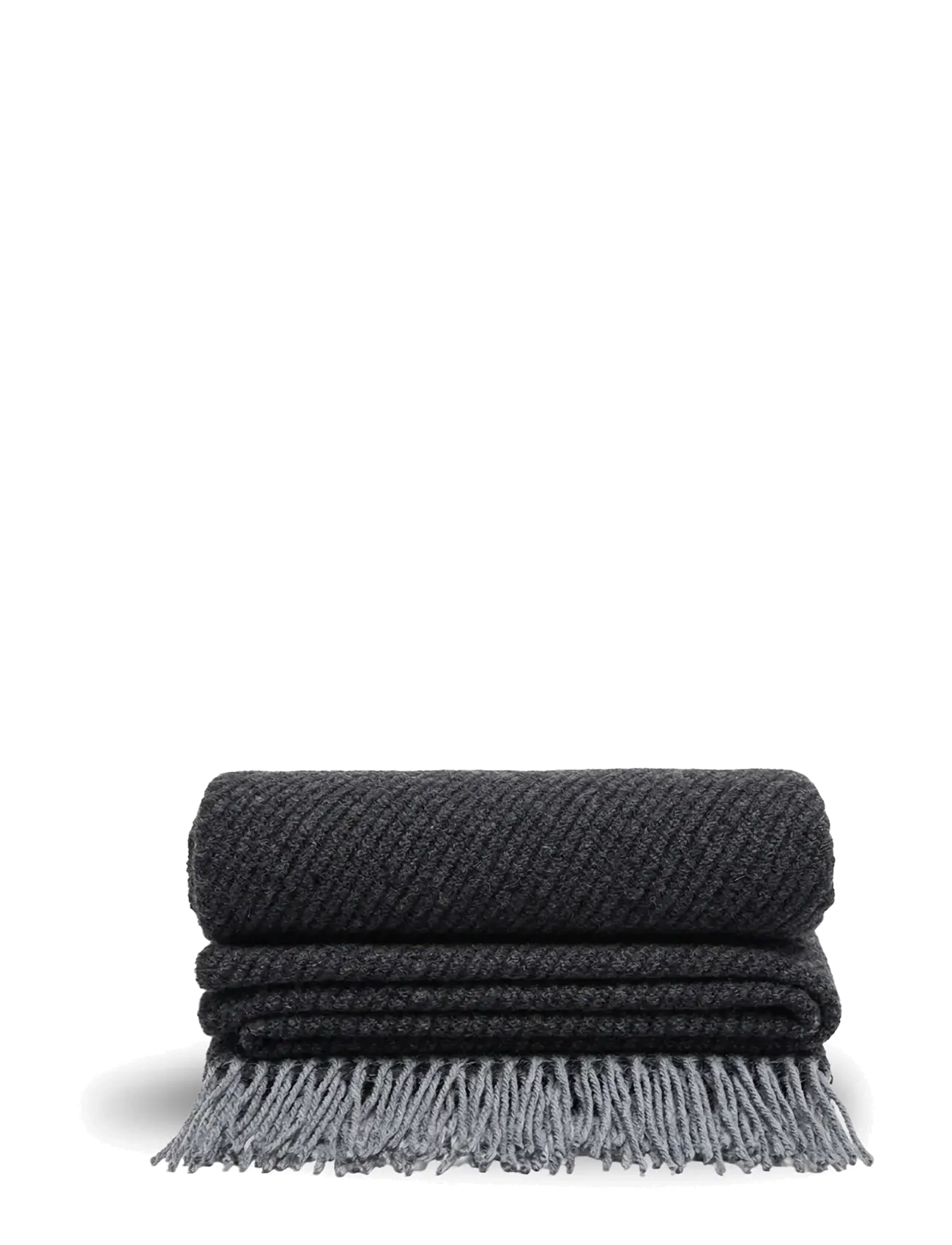 Sagaform Ulli stripe throw - Sagaform - GREY / grey