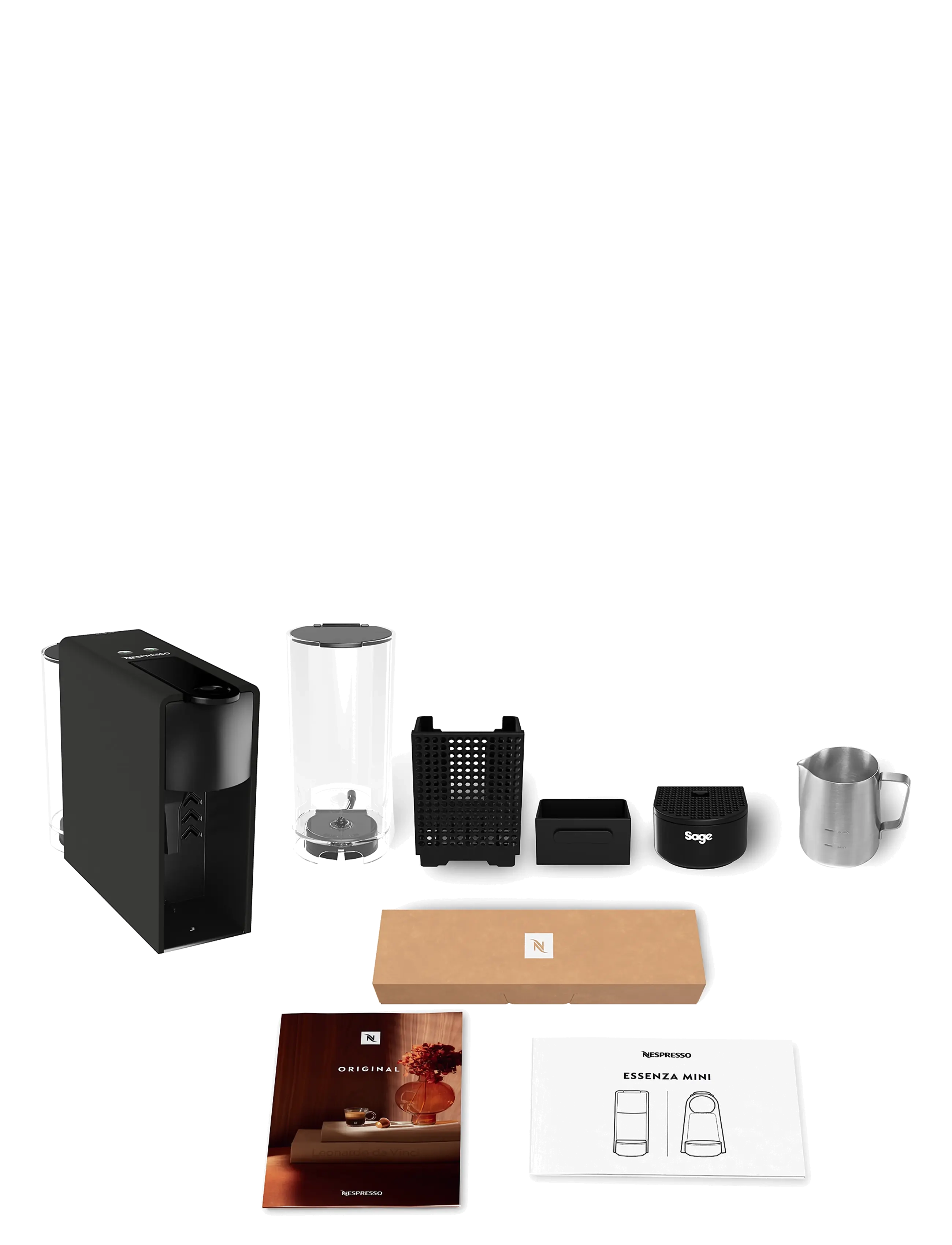Nespresso - Nespresso Essenza Mini Black - black - 4