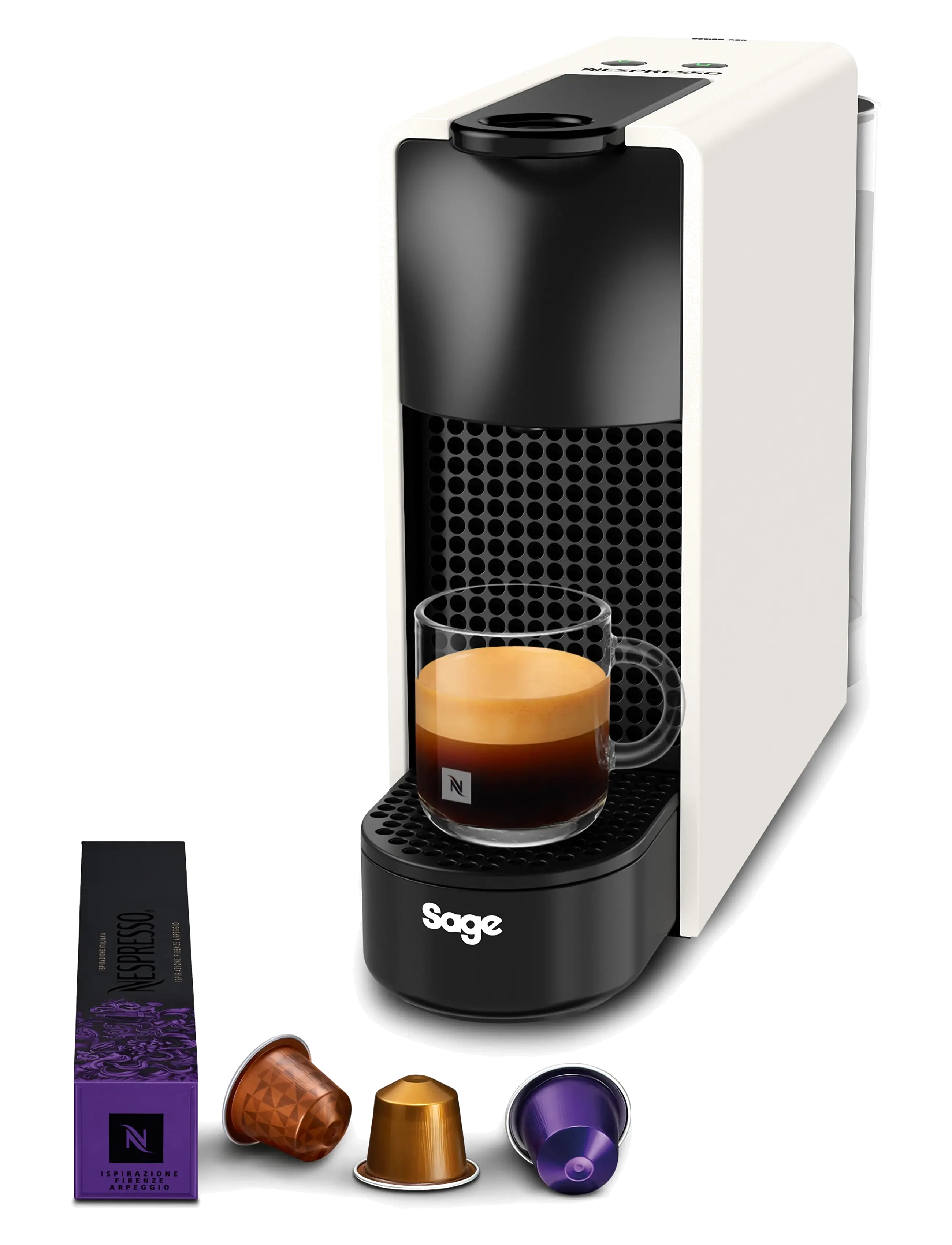 Nespresso - Nespresso Essenza Mini White - white - 3