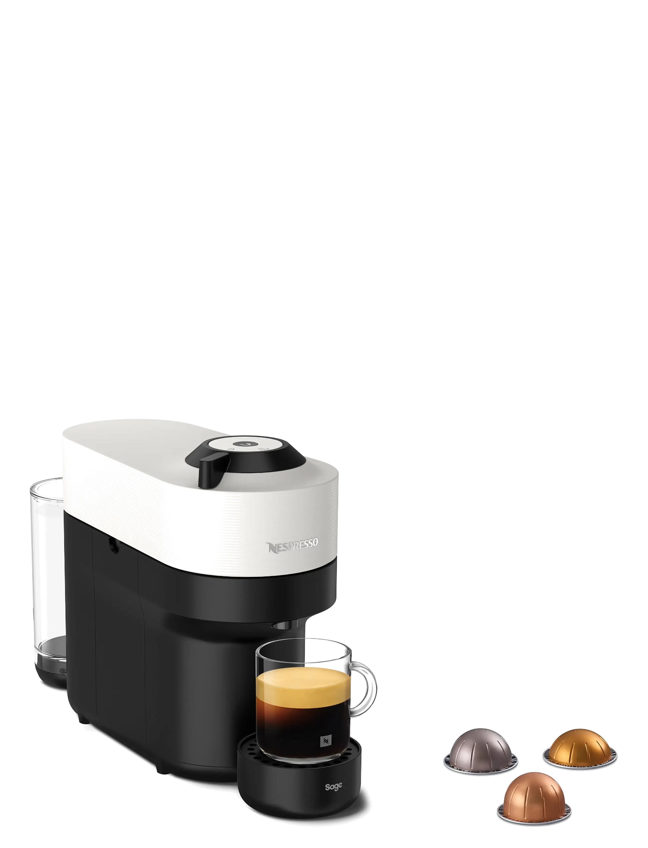Nespresso - Nespresso Vertuo Pop Coconut White - white - 3