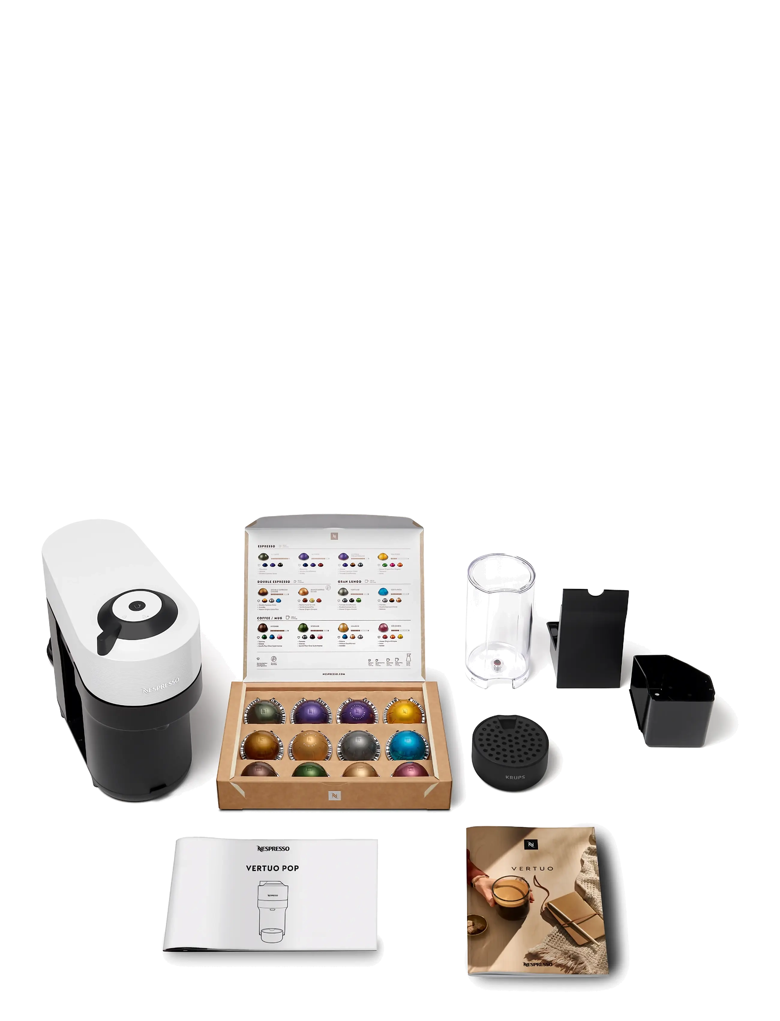 Nespresso - Nespresso Vertuo Pop Coconut White - white - 4