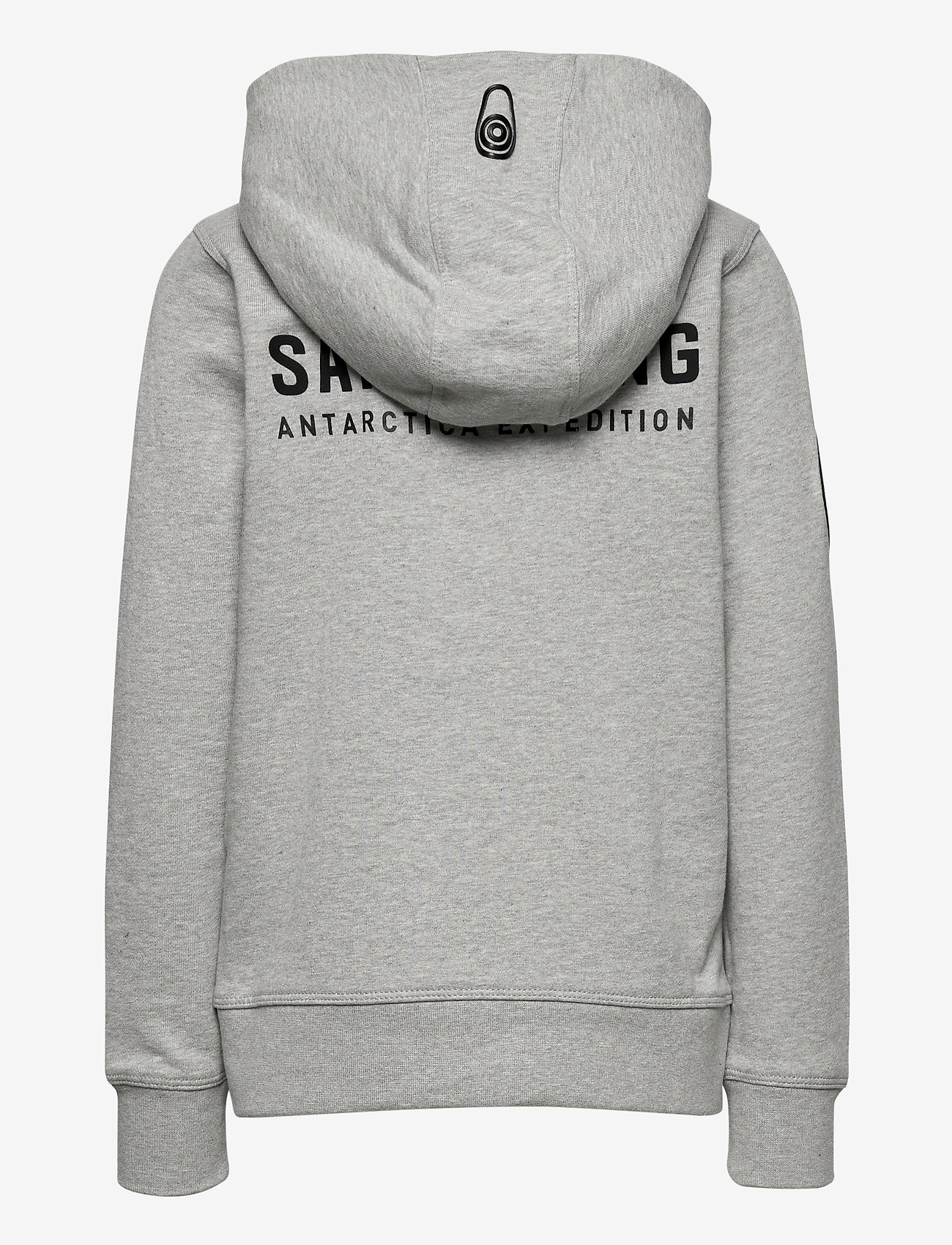 Sail Racing Kids - JR ANTARCTICA ZIP HOOD - grey mel - 1