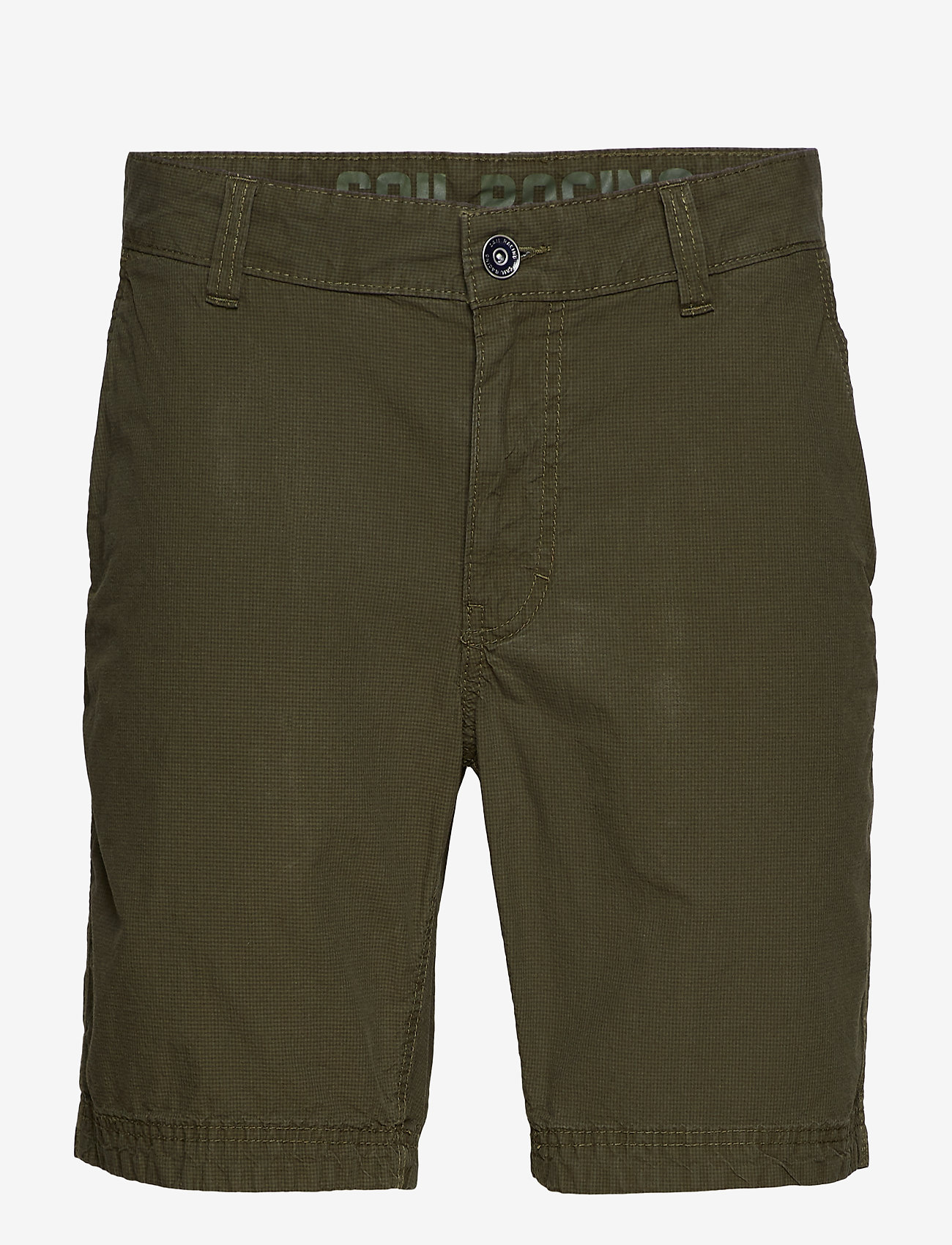 Sail Racing - GRINDER CHECK CHINO SHORTS - mil green - 0