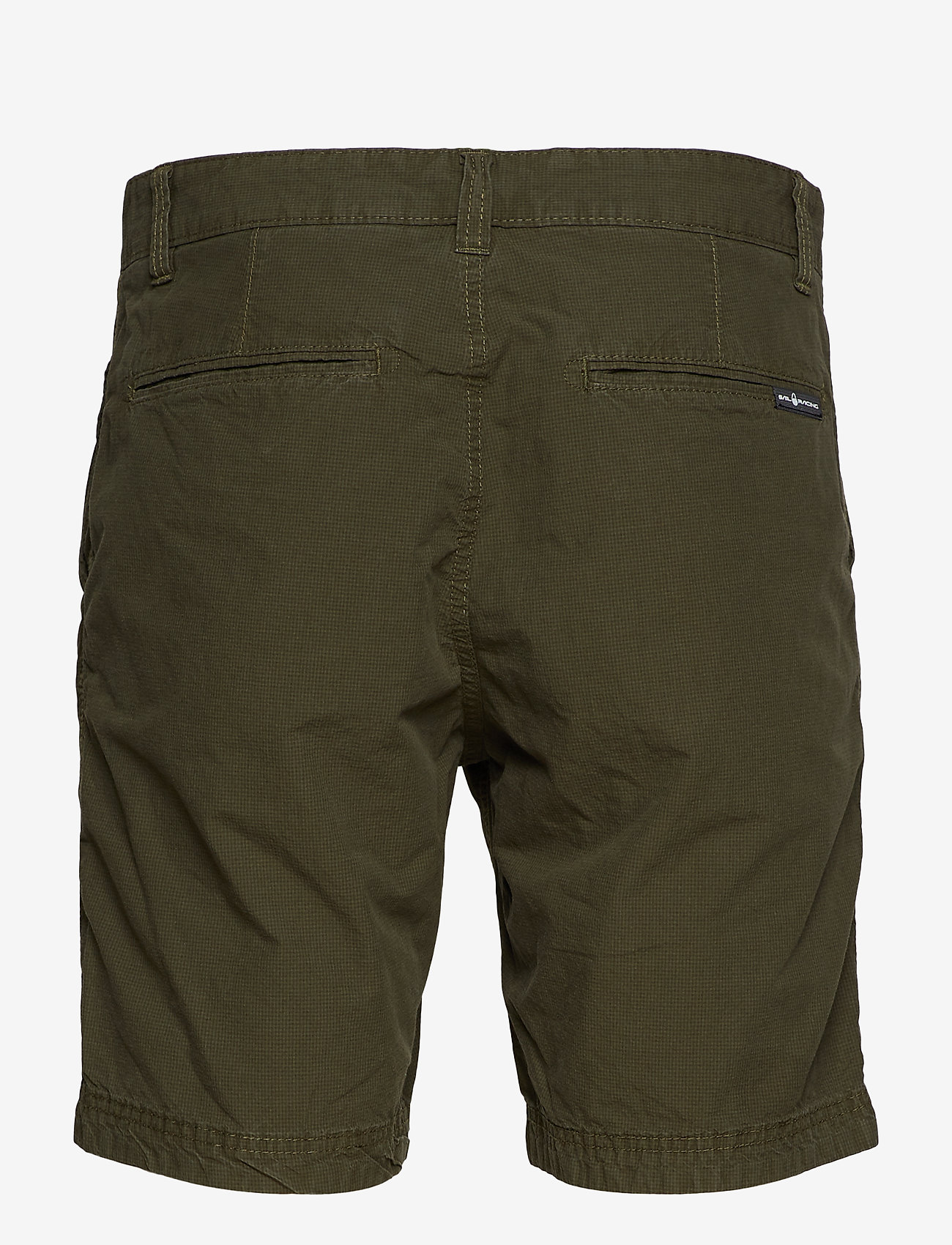 Sail Racing - GRINDER CHECK CHINO SHORTS - mil green - 1