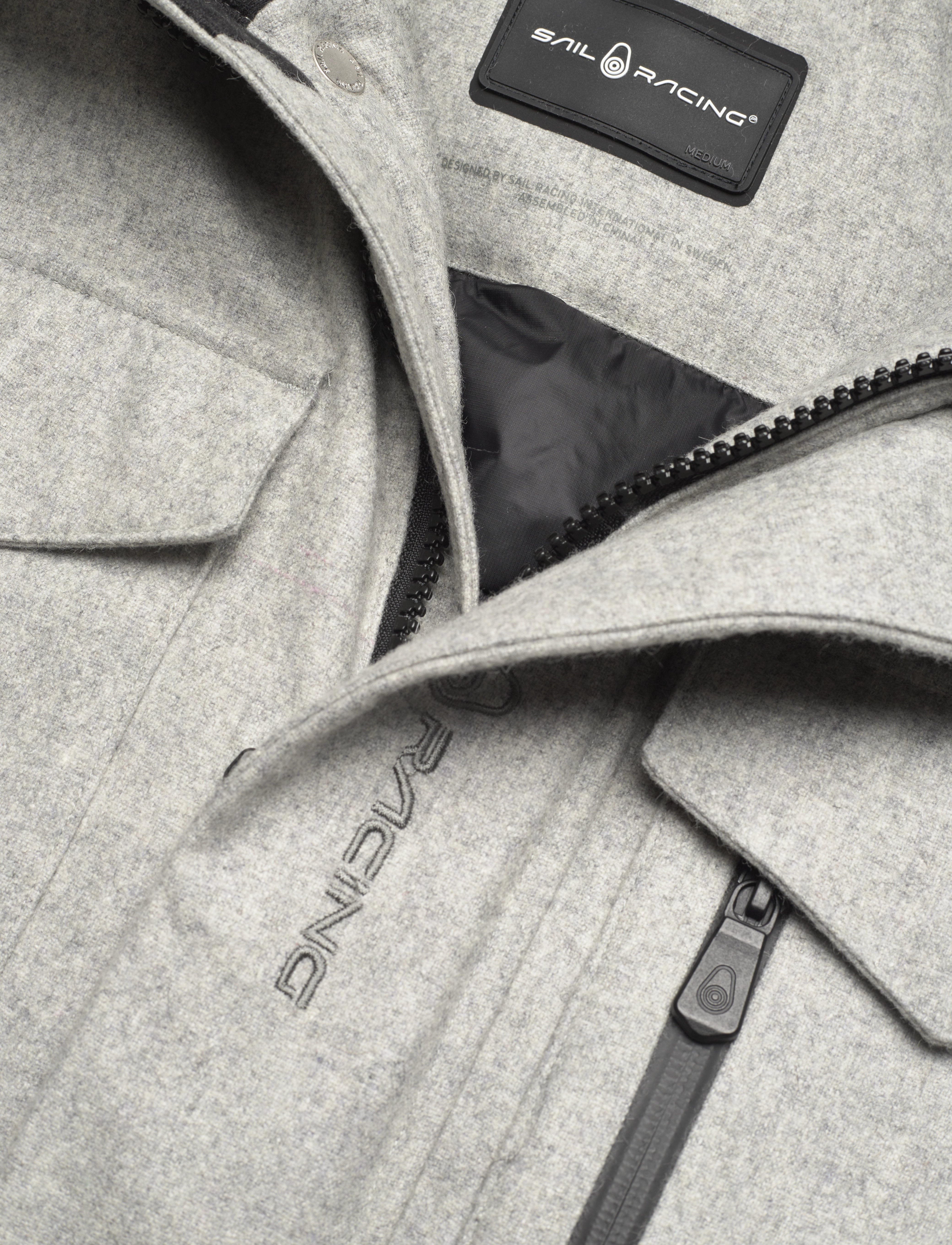 Sail Racing - GLACIER BAY WOOL PARKA - grey mel - 2