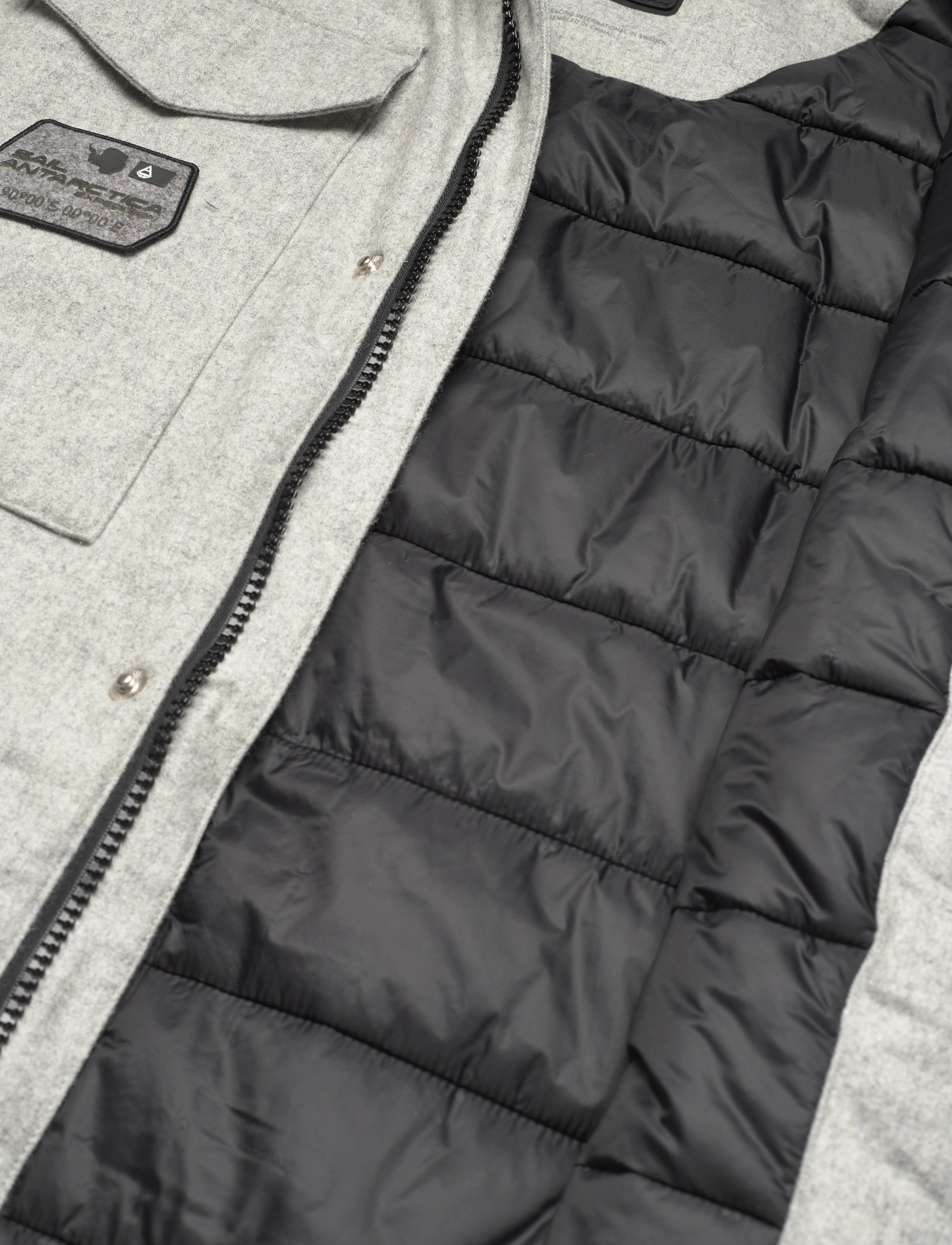 Sail Racing - GLACIER BAY WOOL PARKA - grey mel - 4