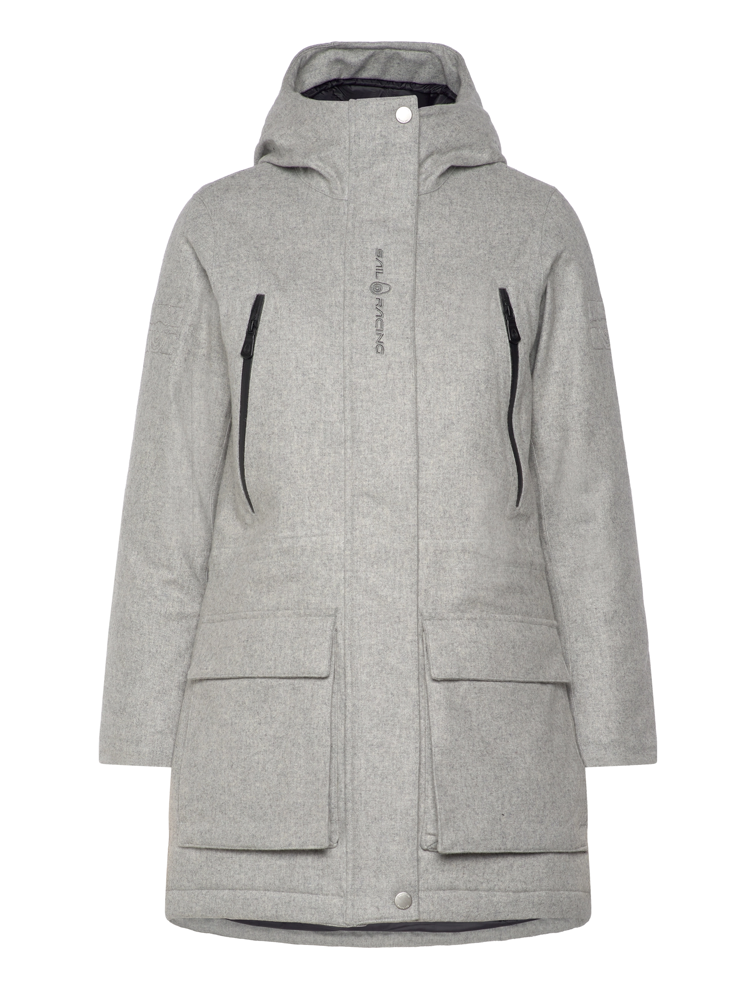 Sail Racing - W GLACIER BAY WOOL PARKA - grey mel - 0