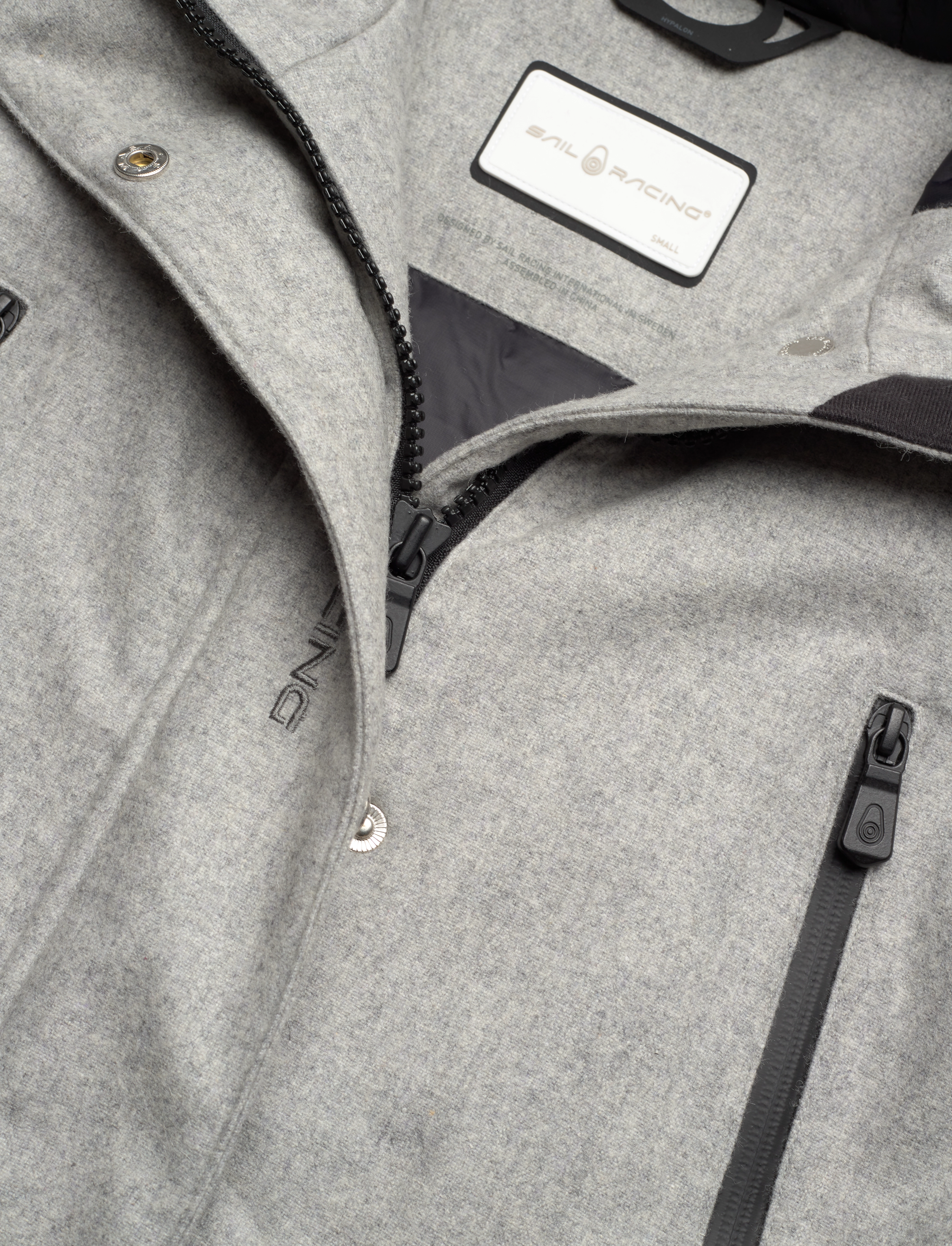 Sail Racing - W GLACIER BAY WOOL PARKA - grey mel - 2