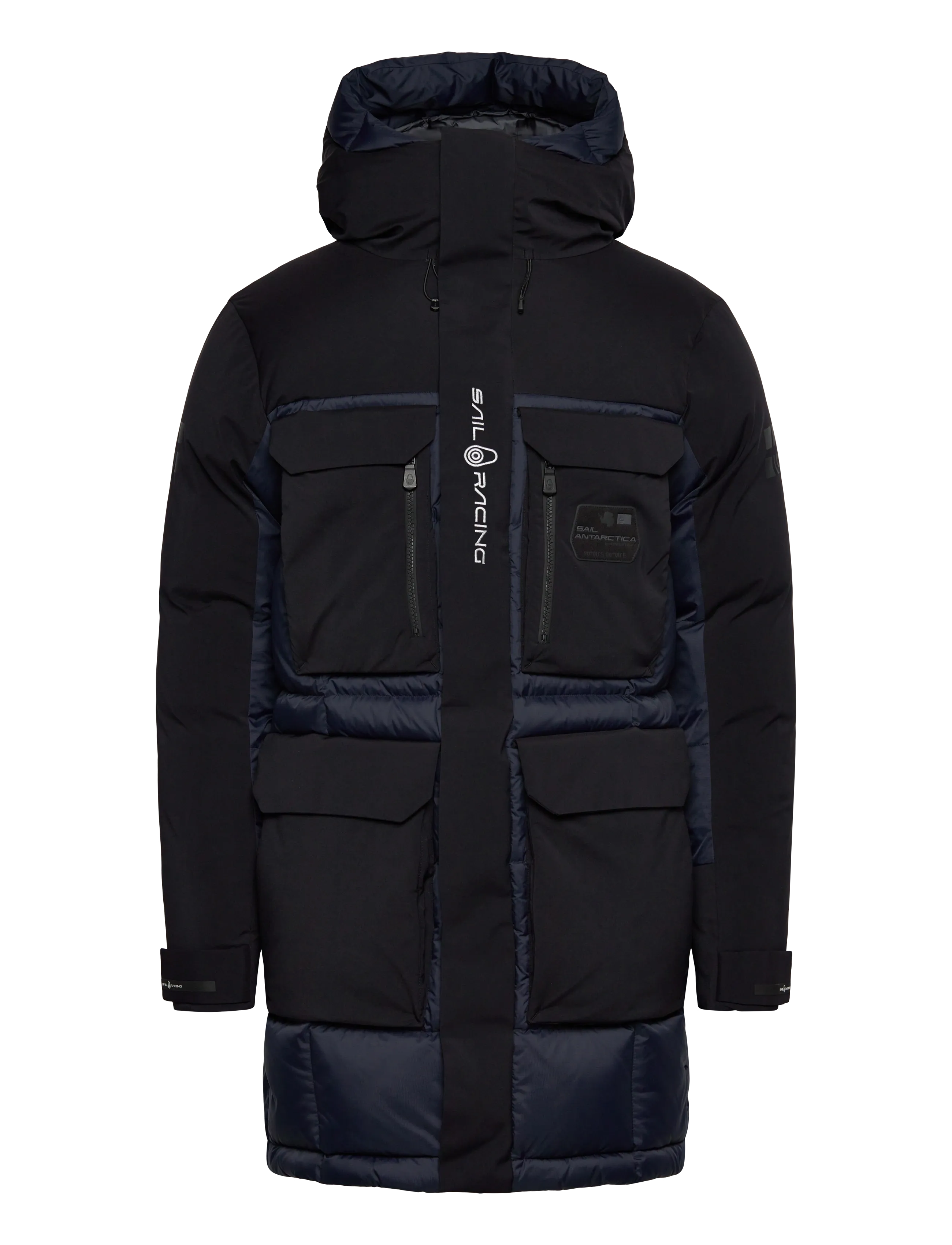 Sail Racing Glacier Parka, Mænd, Foret Parka, Sort, Str: XS