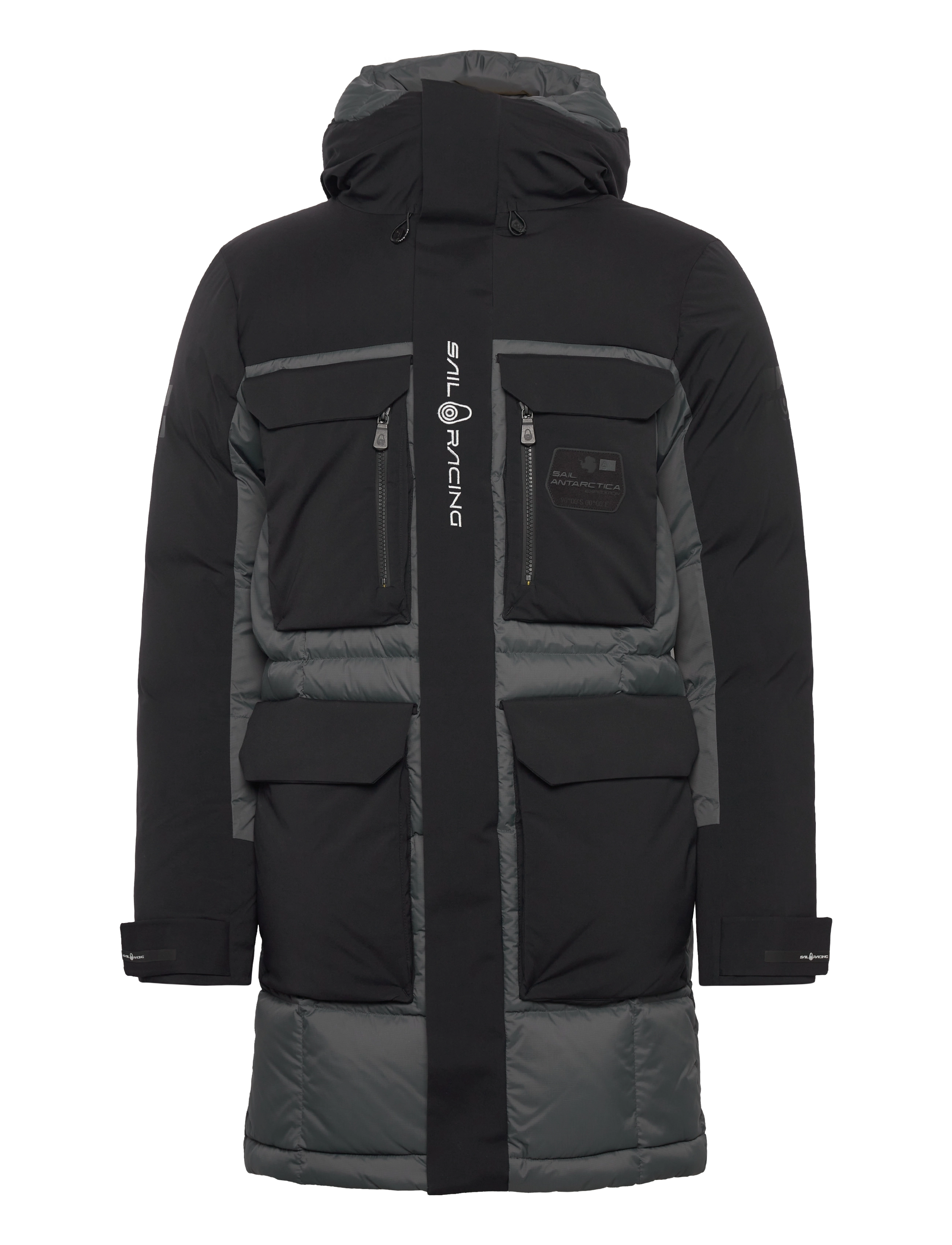 GLACIER PARKA - DK GREY SOLID