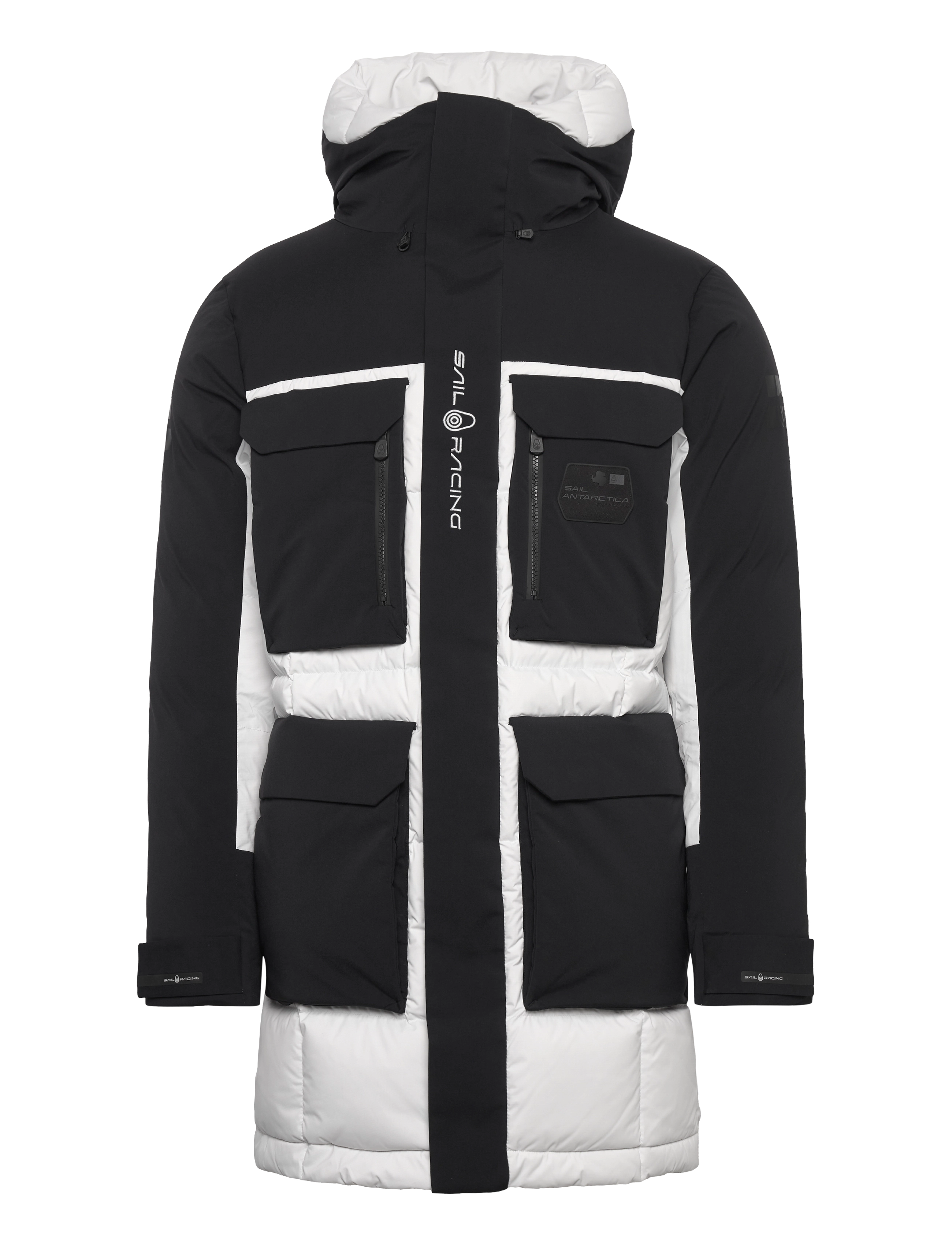 Sail Racing Glacier Parka, Mænd, Foret Parka, Sort, Str: XL