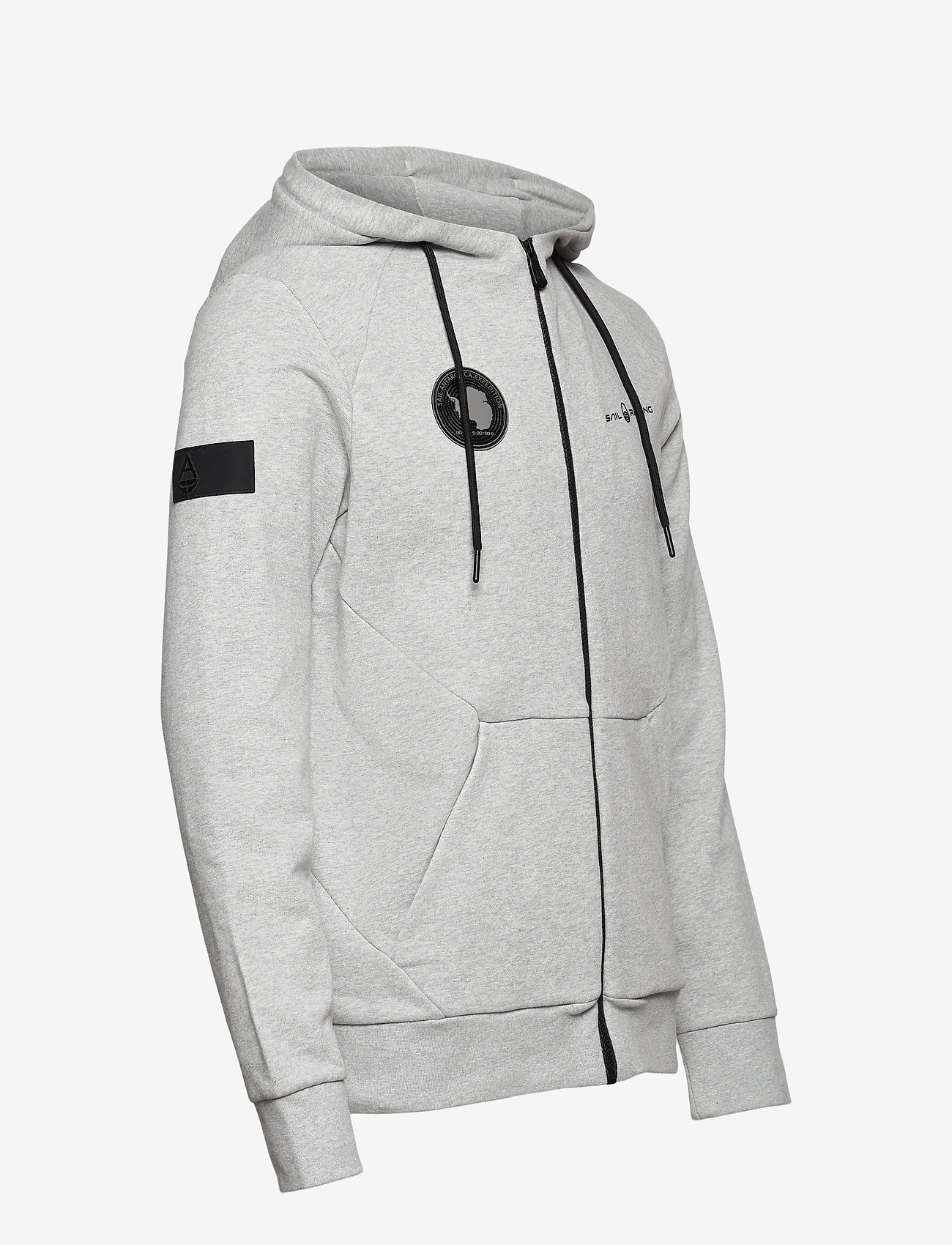 Sail Racing - ANTARCTICA ZIP HOOD - grey mel - 2