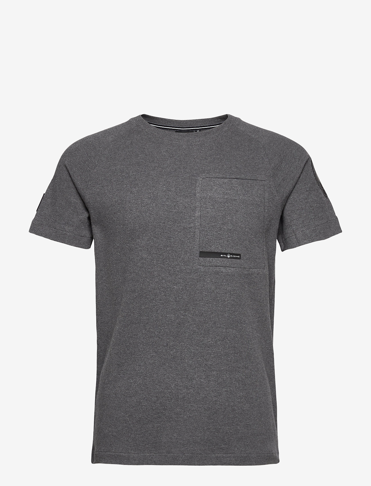 ANTARCTICA TEE - DK GREY MEL