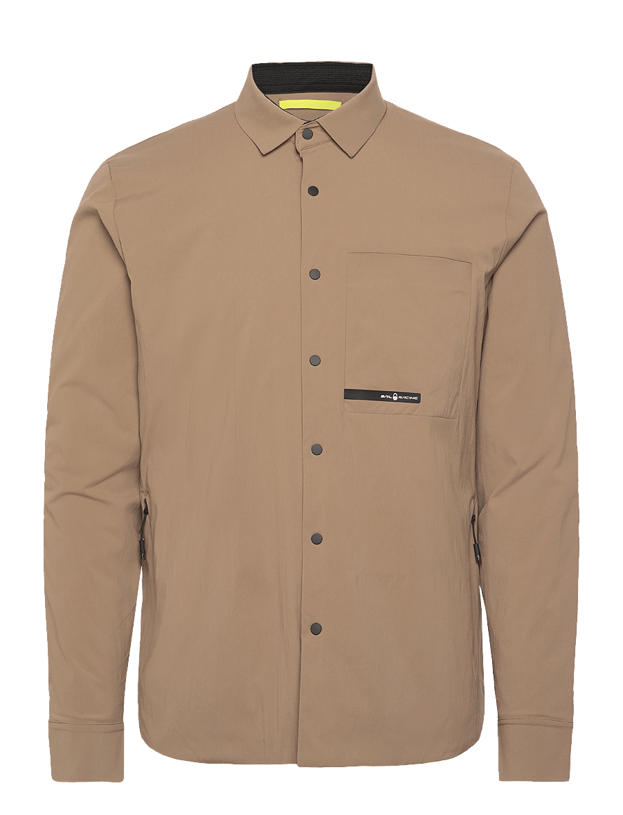 Sail Racing - RACE PRIMALOFT SHIRT - ikdienišķa stila žaketes - slate beige - 0