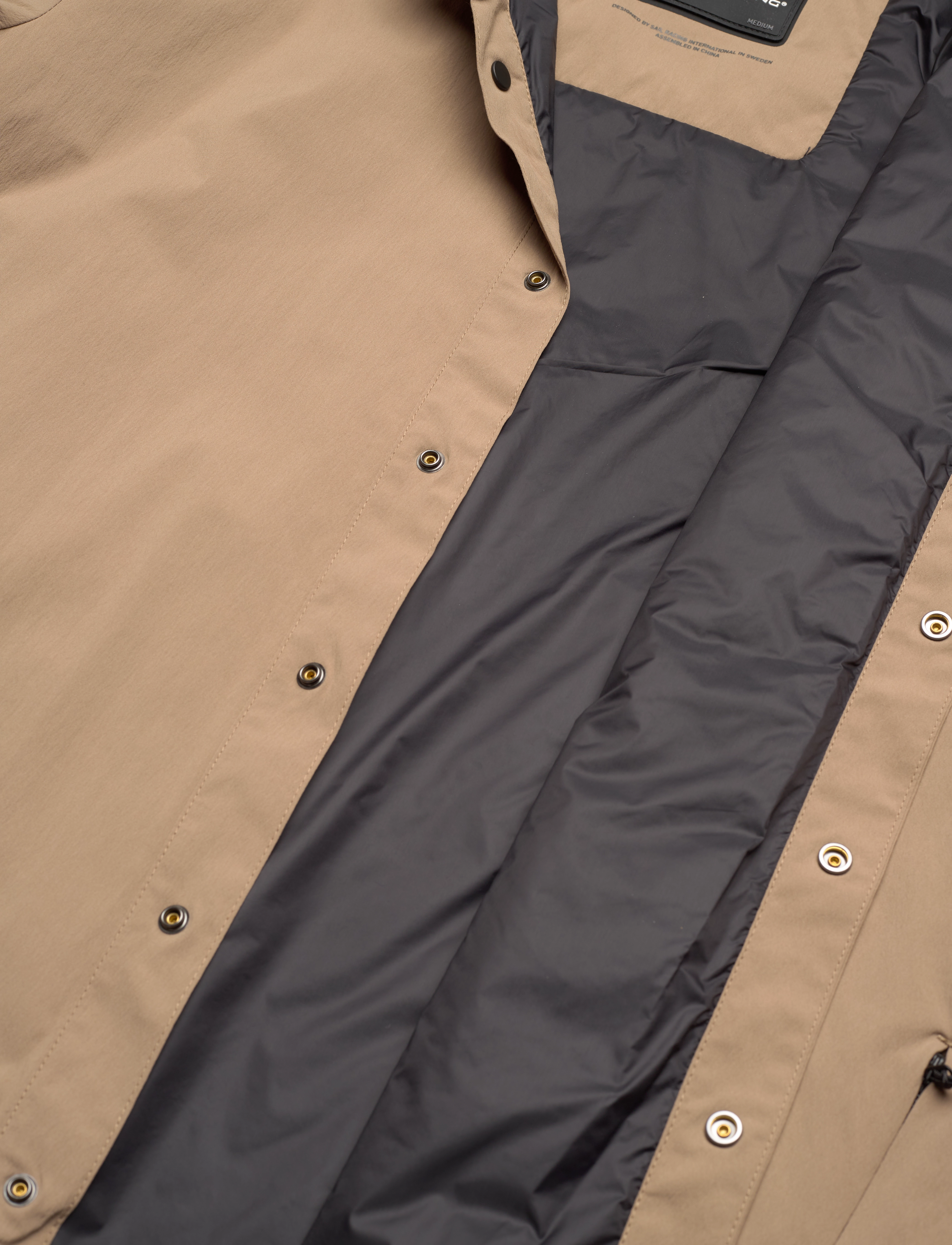 Sail Racing - RACE PRIMALOFT SHIRT - ikdienišķa stila žaketes - slate beige - 3
