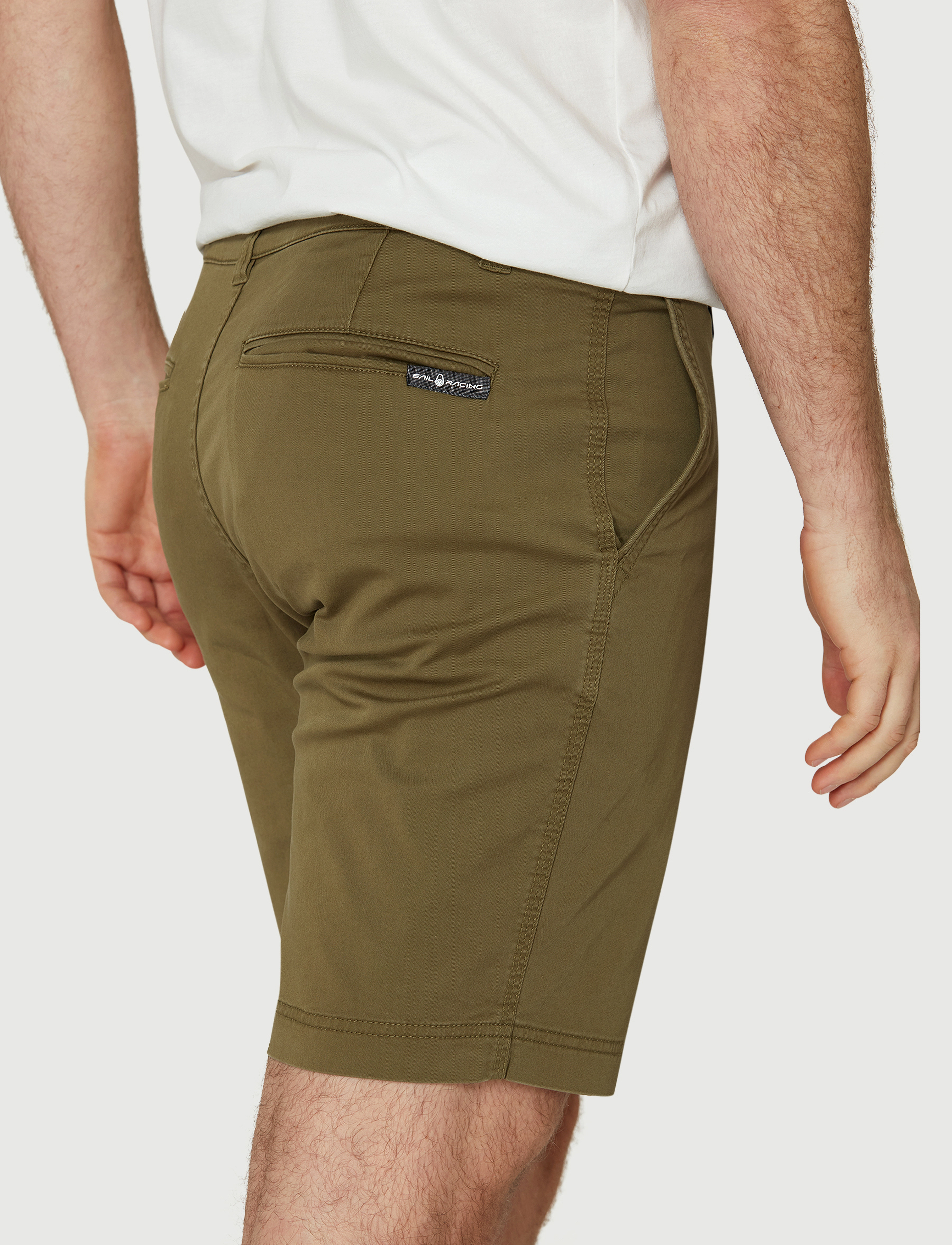 Sail Racing - HELMSMAN CHINO SHORTS - outdoor shorts - dusty olive - 5