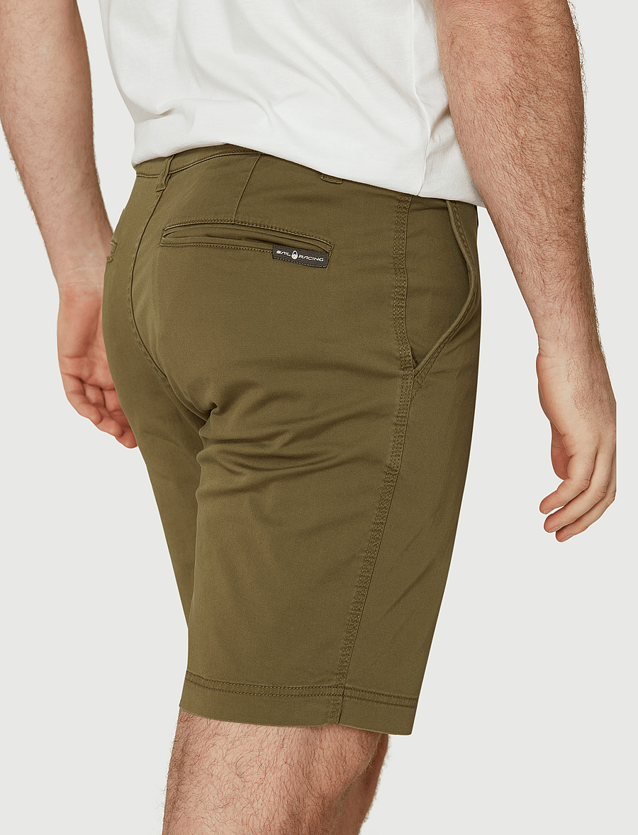 Sail Racing - HELMSMAN CHINO SHORTS - outdoorshorts - dusty olive - 5