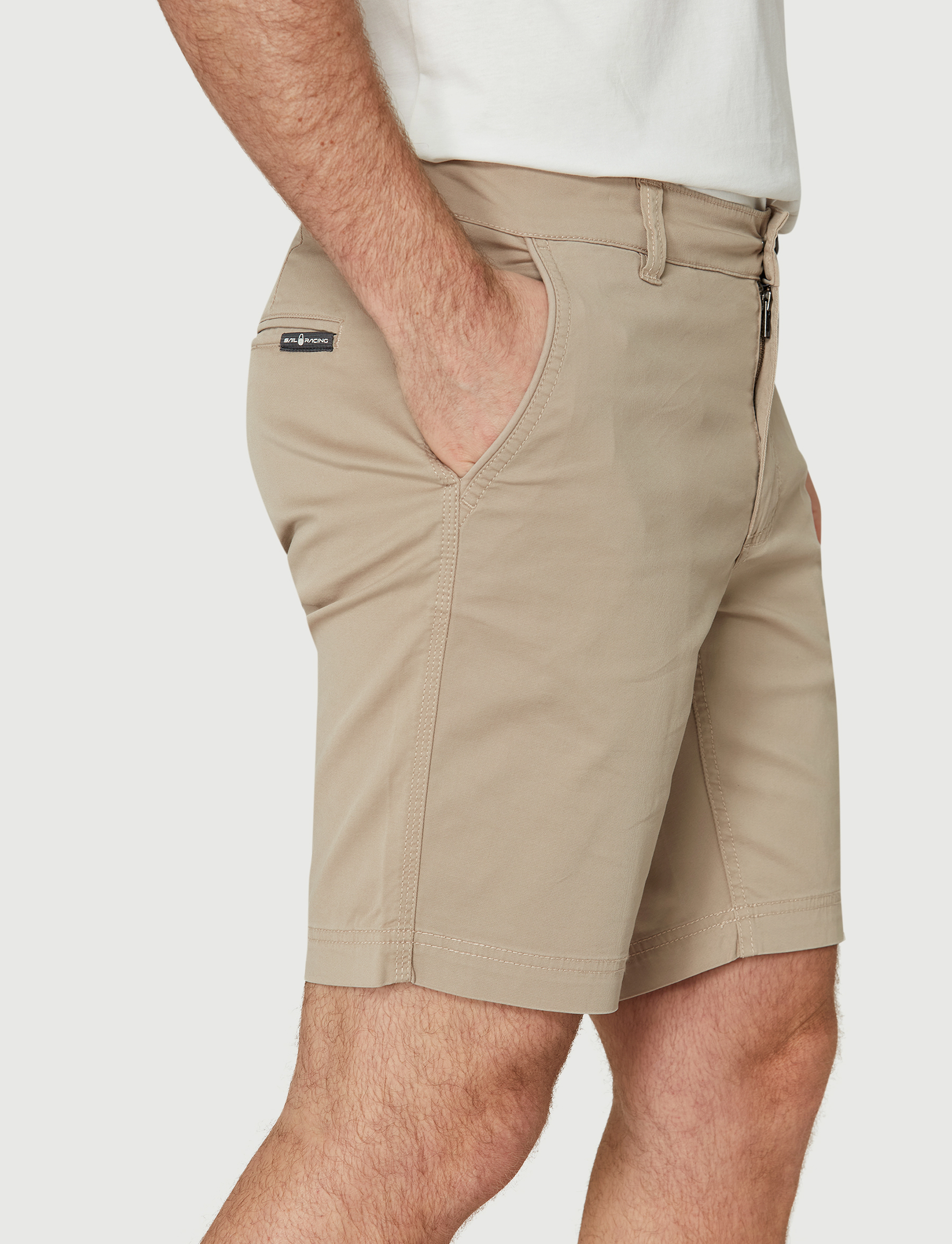 Sail Racing - HELMSMAN CHINO SHORTS - lühikesed vabaõhupüksid - grinder khaki - 5