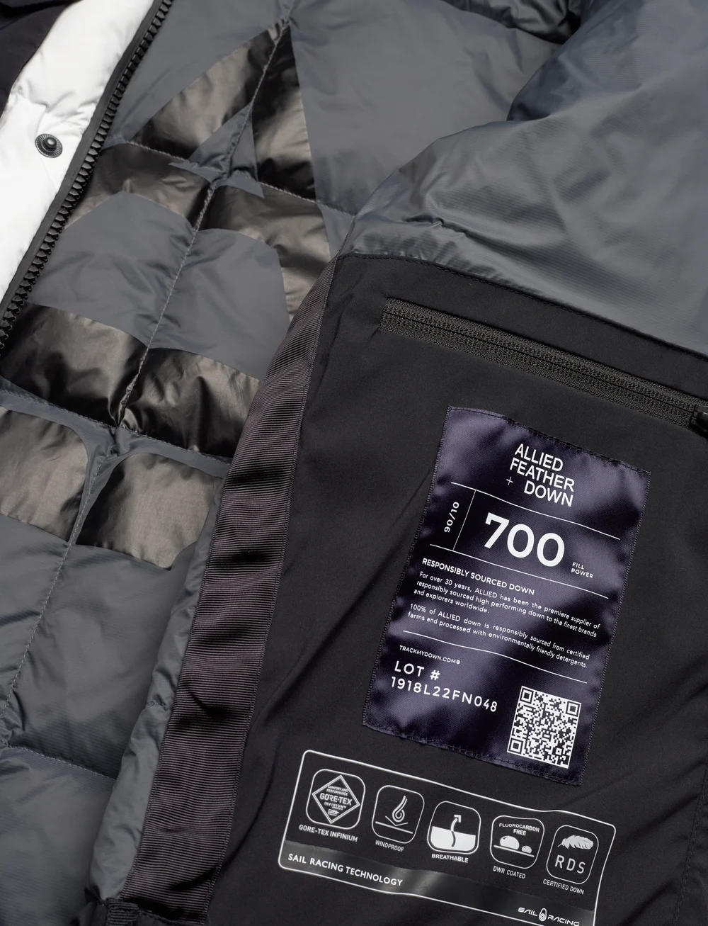 Sail Racing - GLACIER JACKET - friluftsjakker - spray white - 4