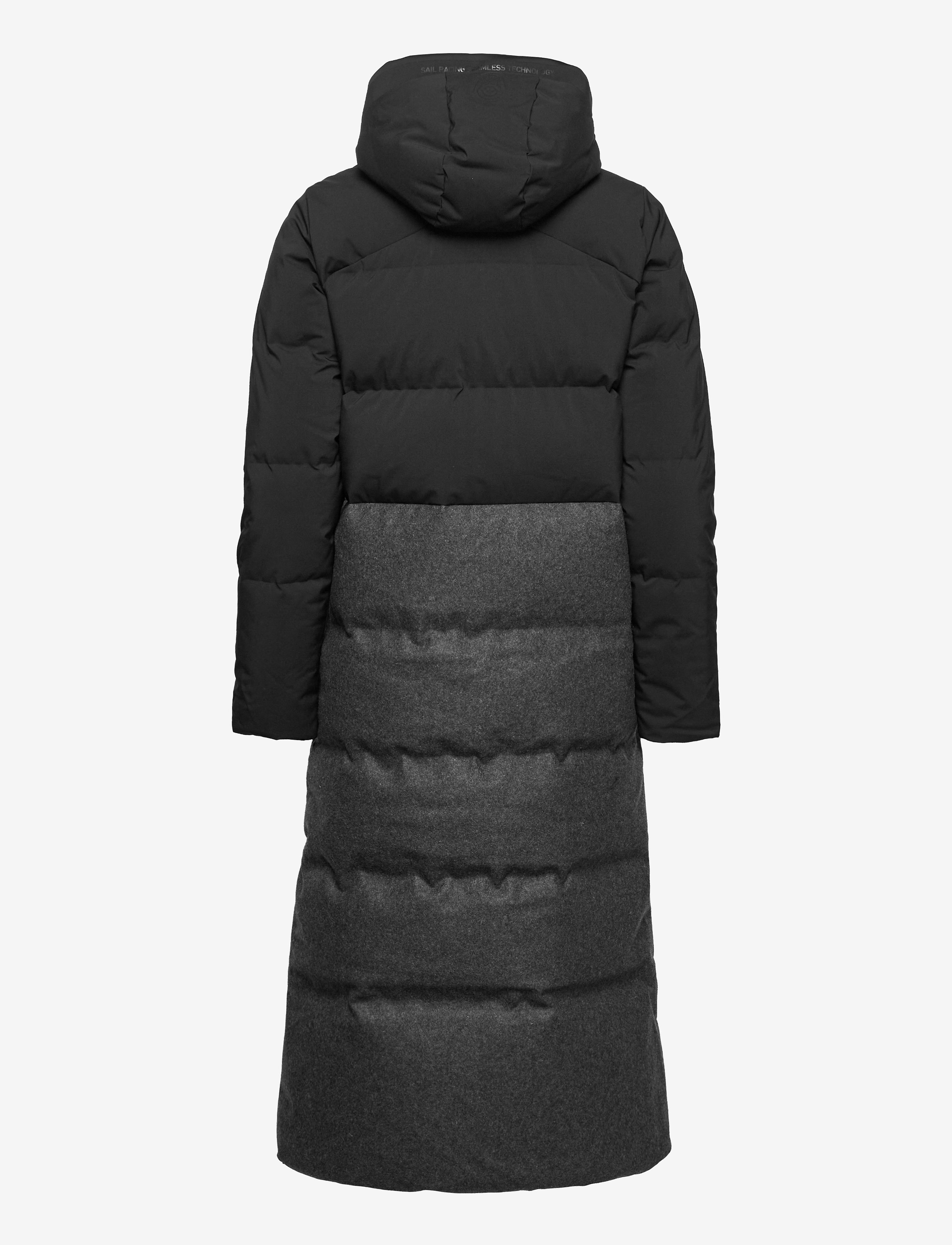 Sail Racing - W RACE DOWN COAT - dk grey mel - 1