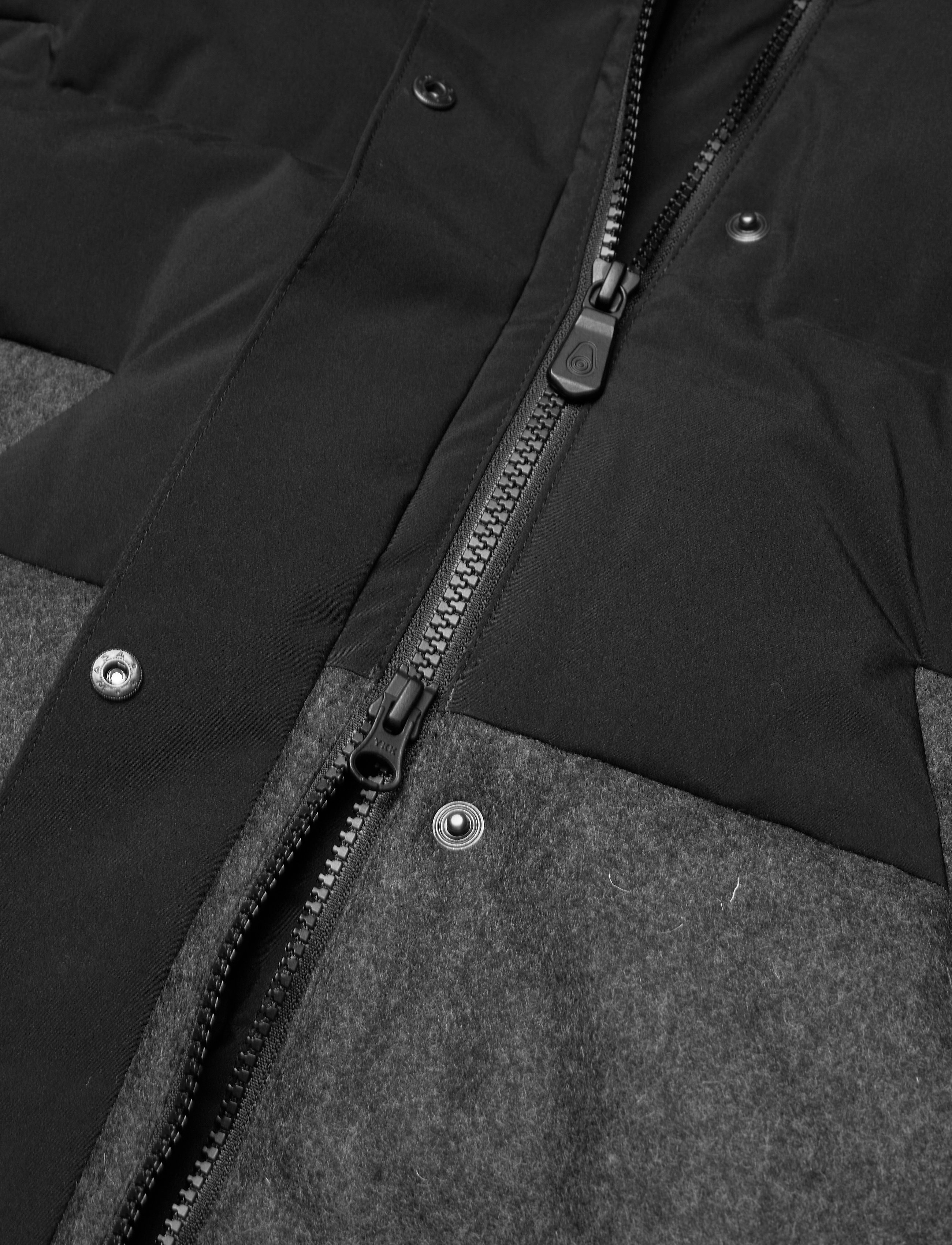 Sail Racing - W RACE DOWN COAT - dk grey mel - 3
