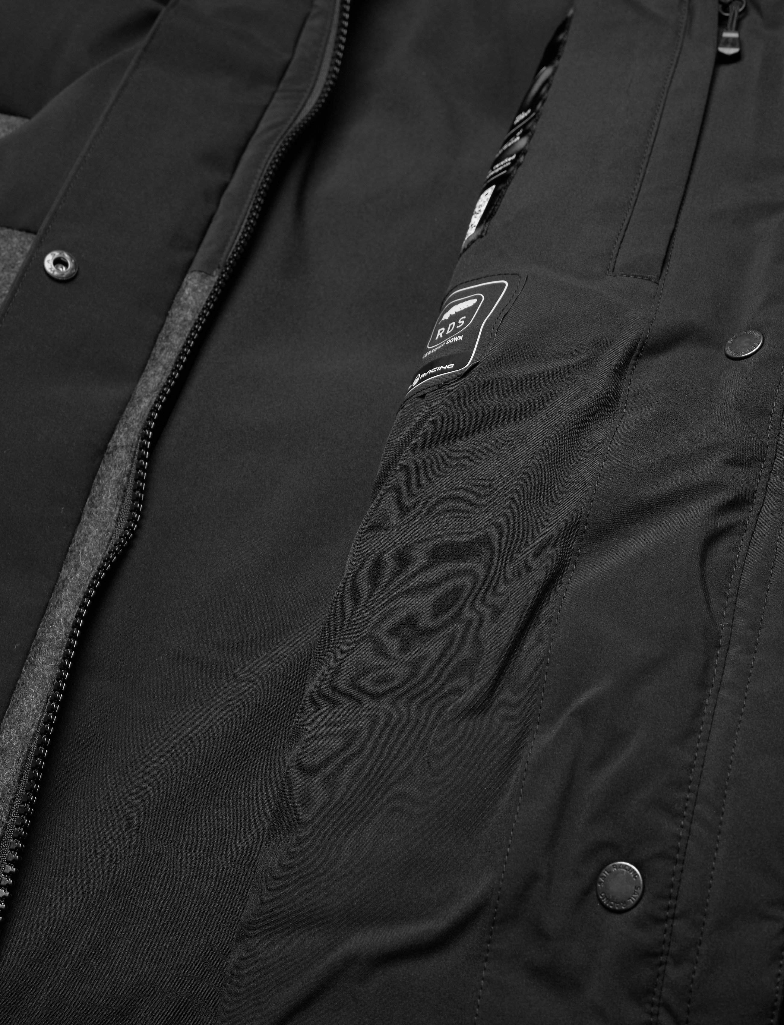 Sail Racing - W RACE DOWN COAT - dk grey mel - 4