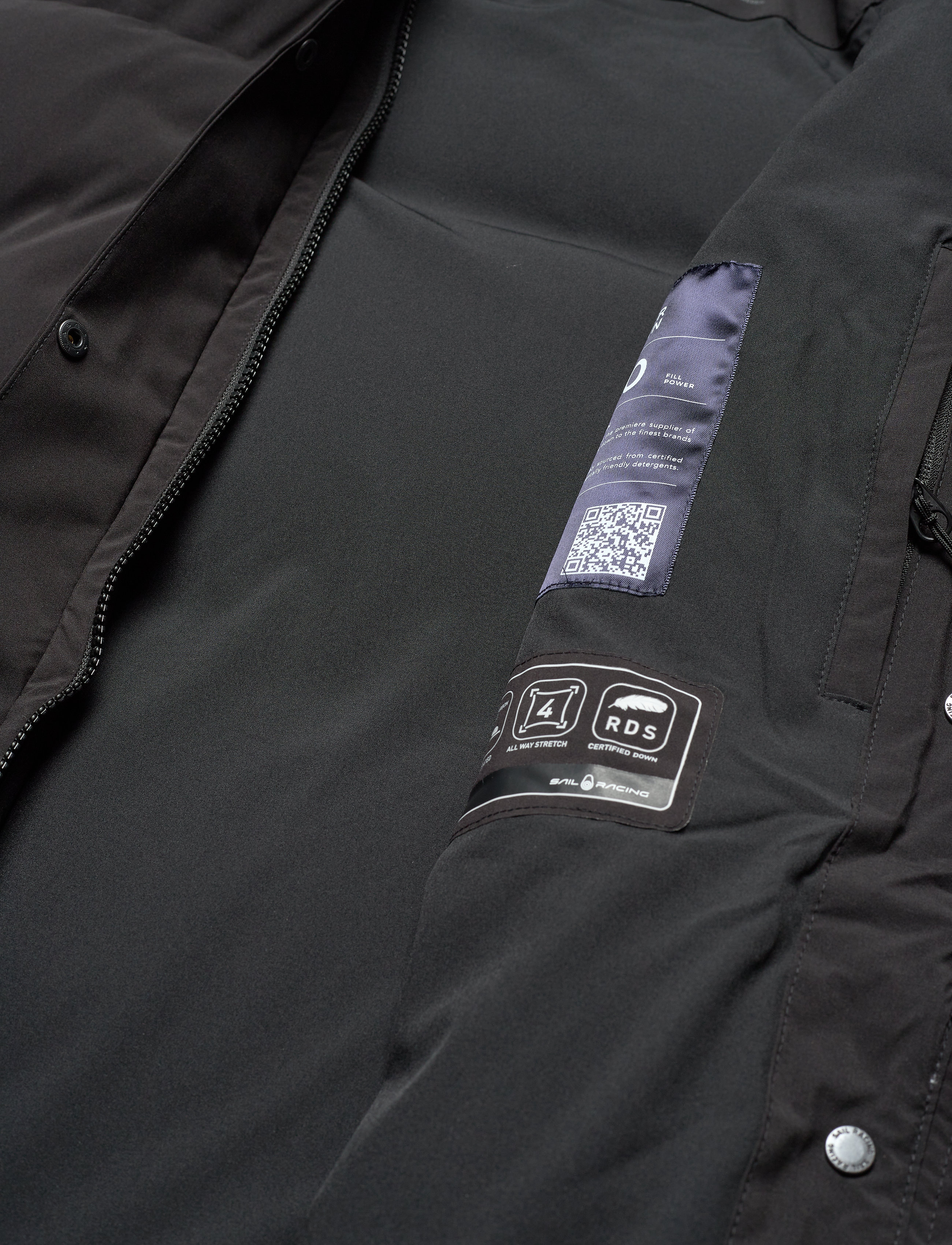 Sail Racing - W RACE DOWN PARKA - carbon - 4
