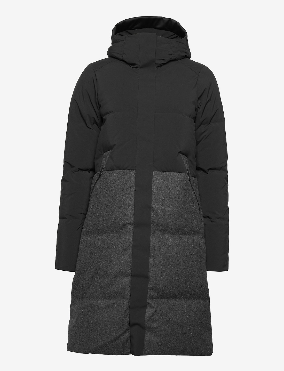 Sail racing w top race down parka