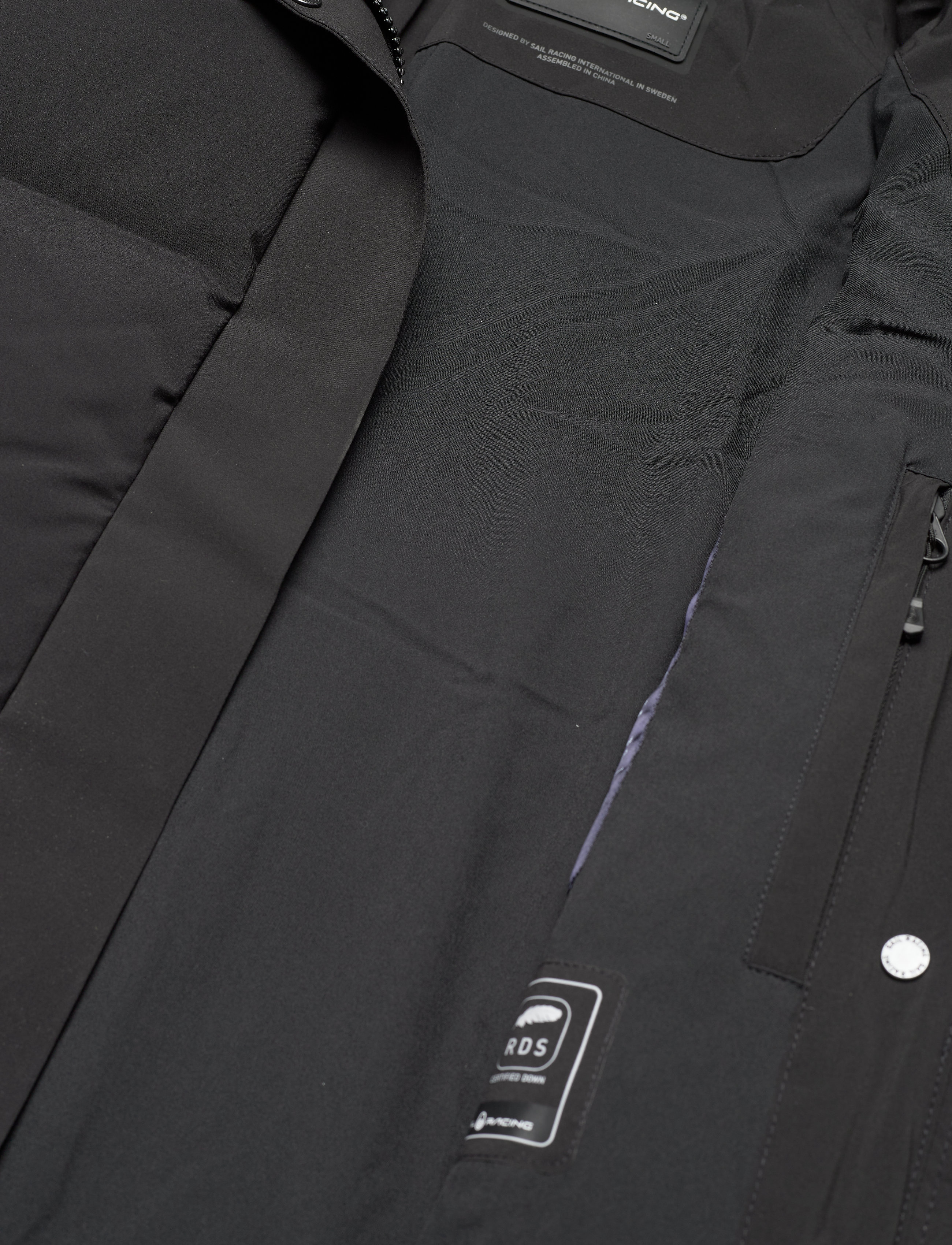 Sail Racing - W RACE DOWN PARKA - dk grey mel - 4