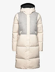 Sail Racing - W RACE DOWN PARKA - pitkät toppatakit - warm beige - 0