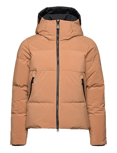 Sail Racing W RACE DOWN JACKET - Pūkinės ir dygsniuotos striukės - DK SAND / orange